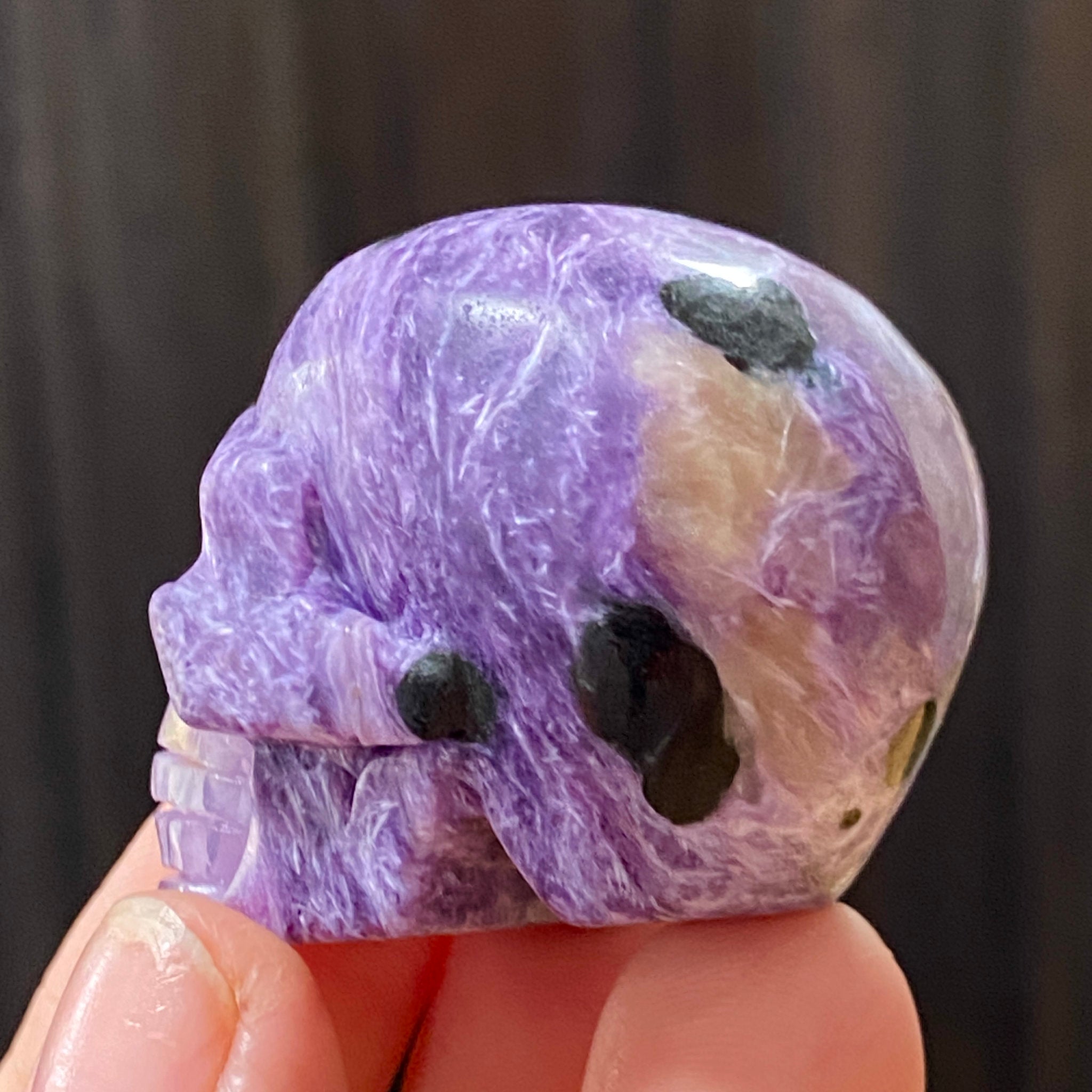 Charoite Skull – Russia