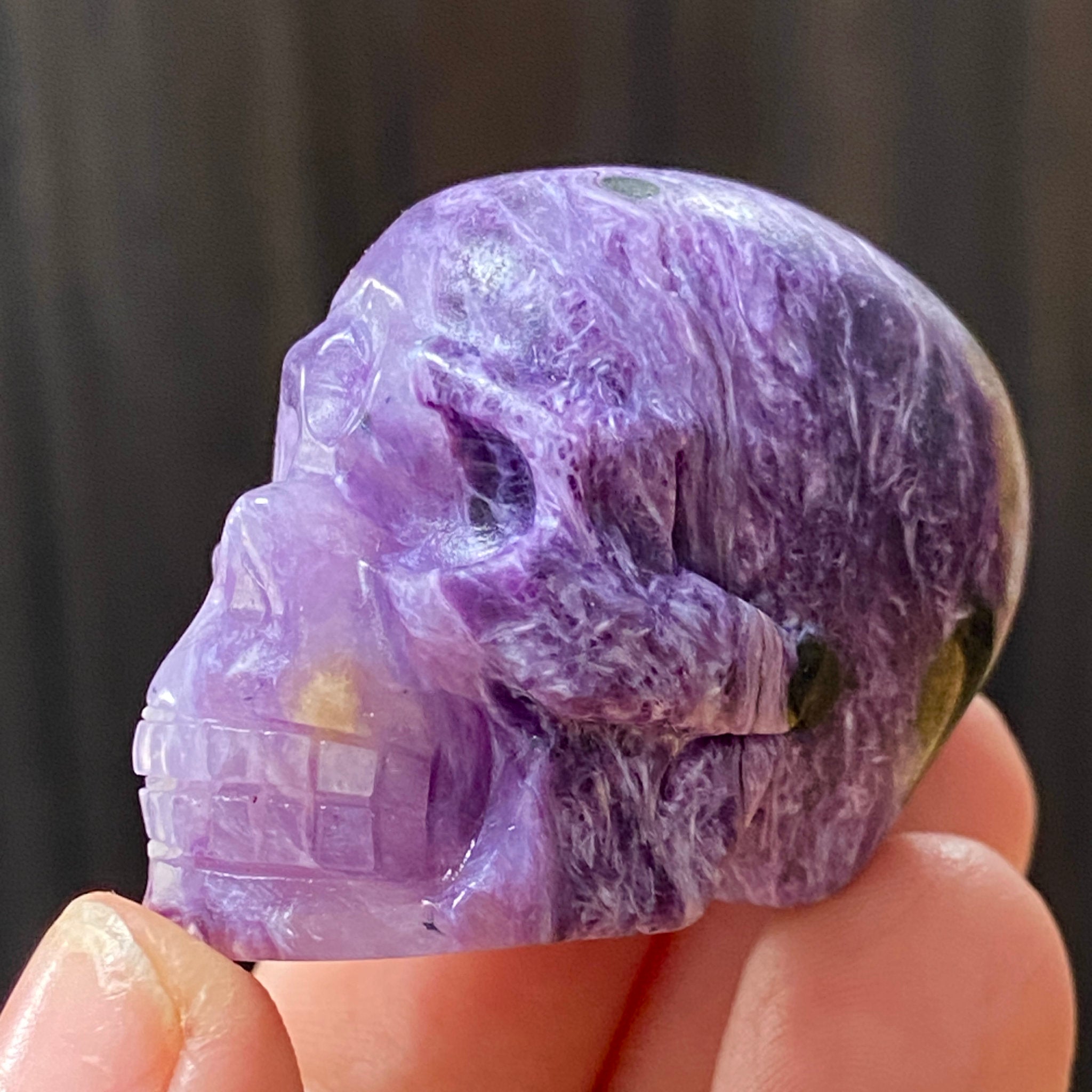 Charoite Skull – Russia