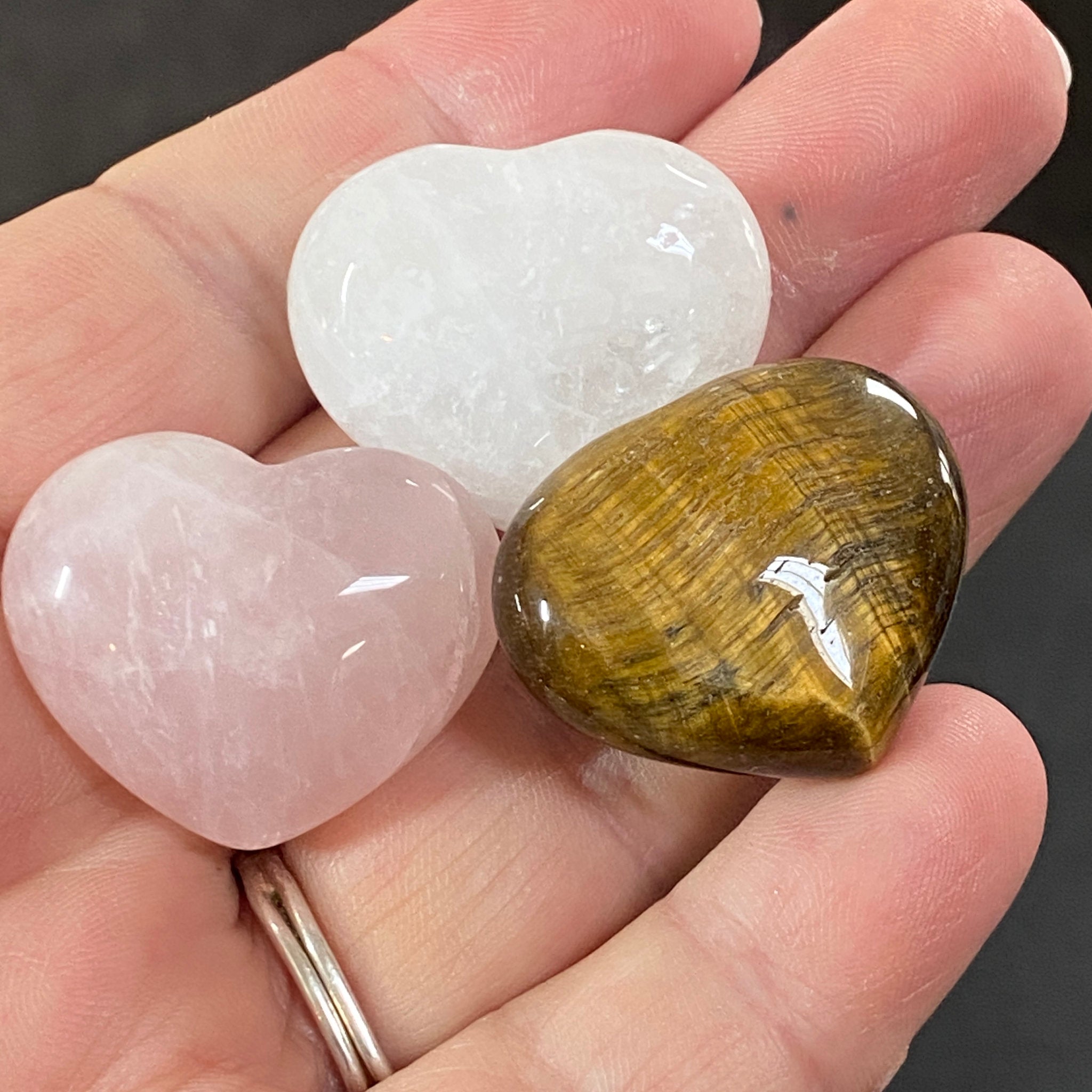 Gemstone Mini Hearts