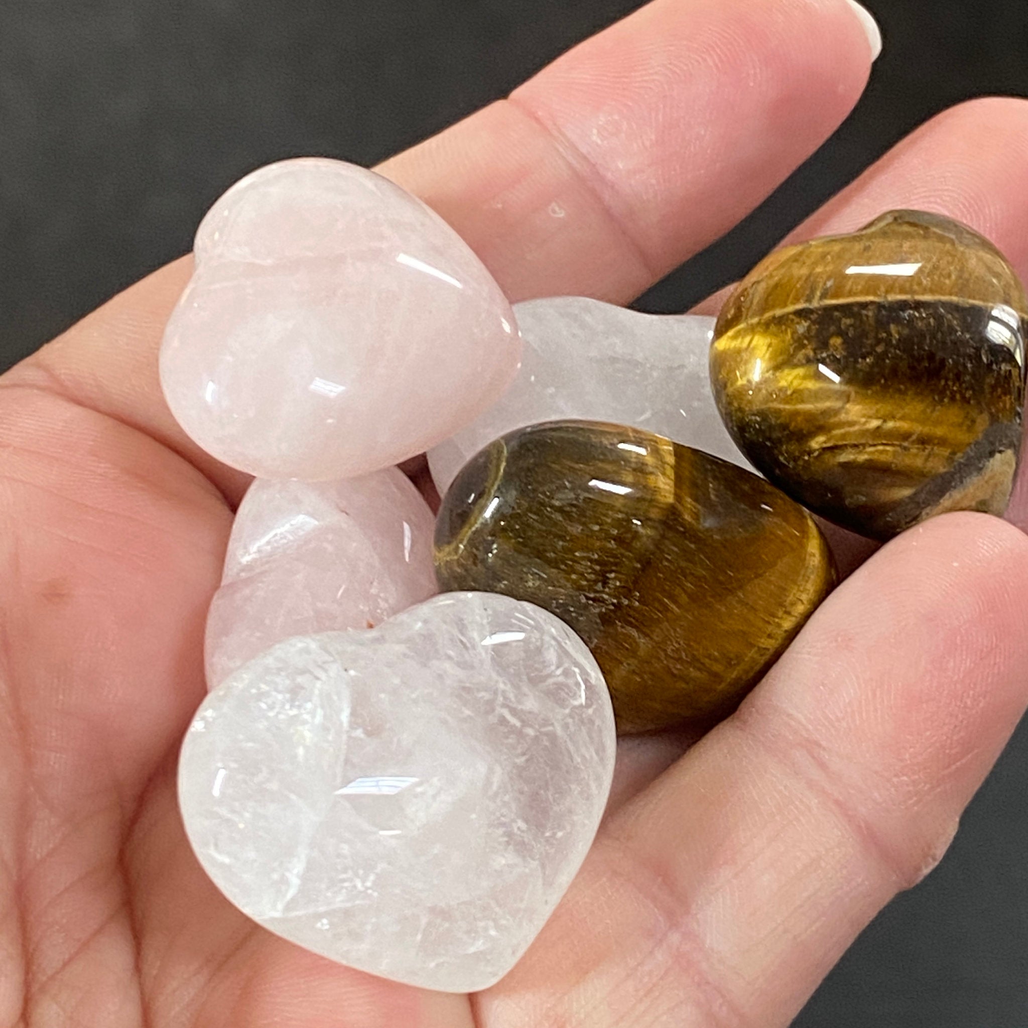 Gemstone Mini Hearts