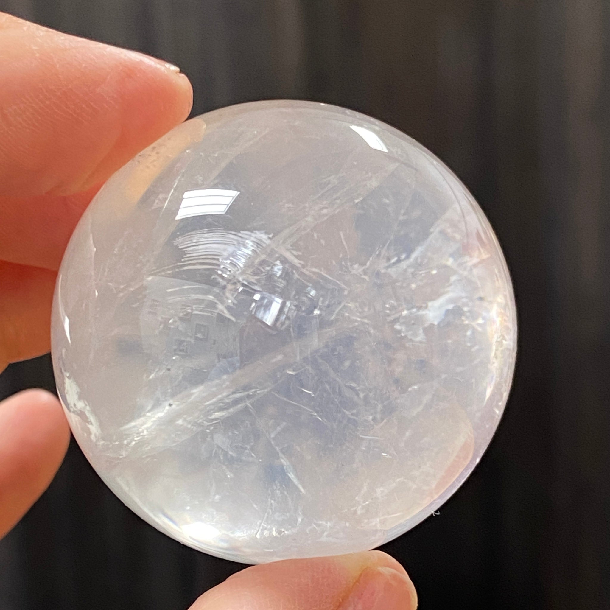 Girasol Quartz with Fuchsite Sphere