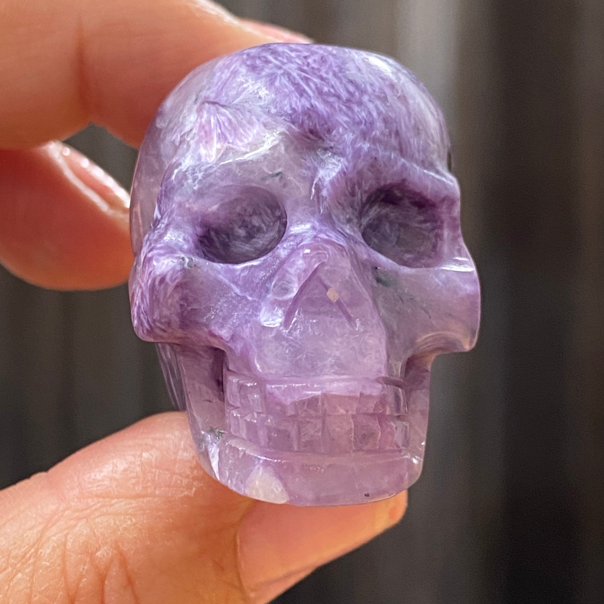 Charoite Skull – Russia