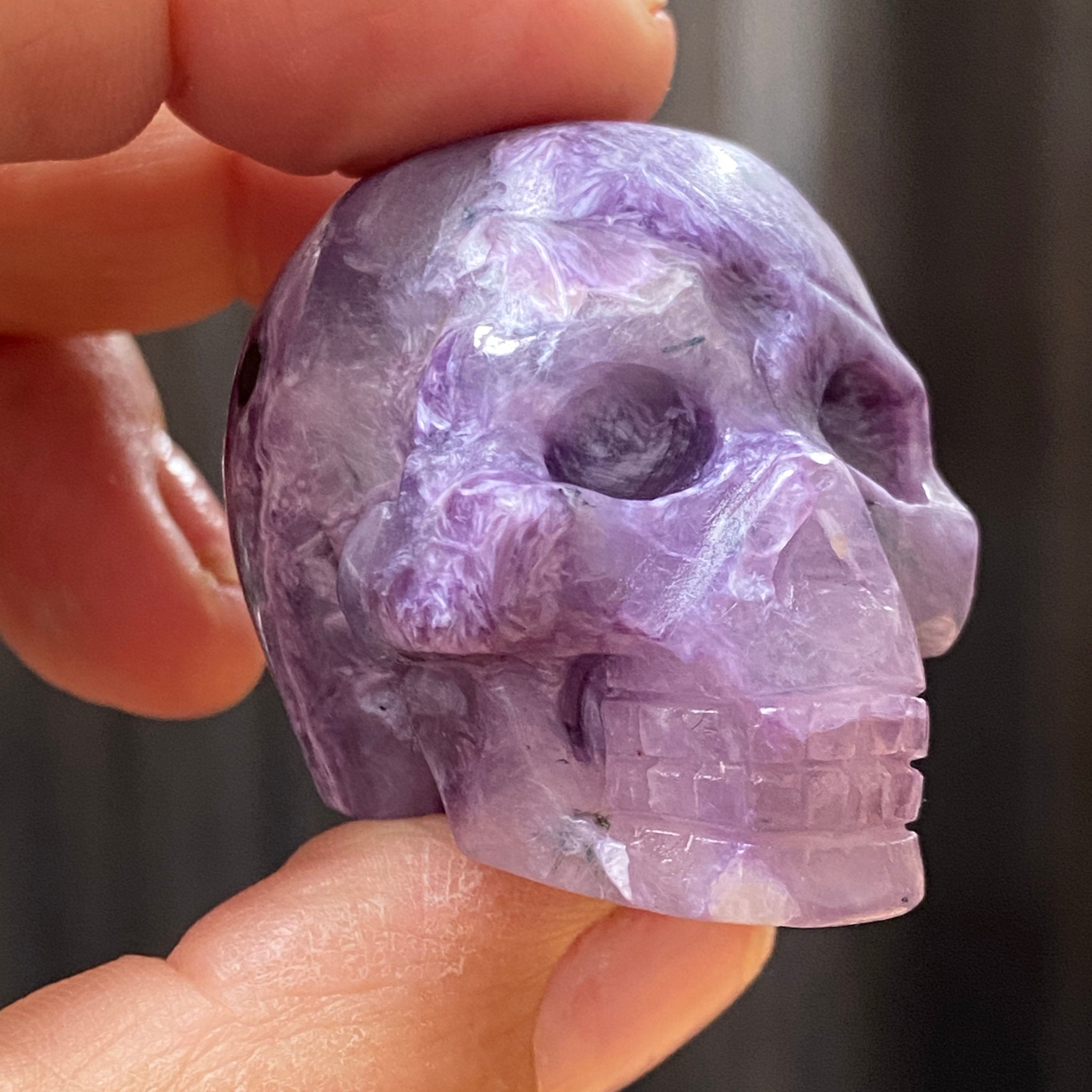 Charoite Skull – Russia