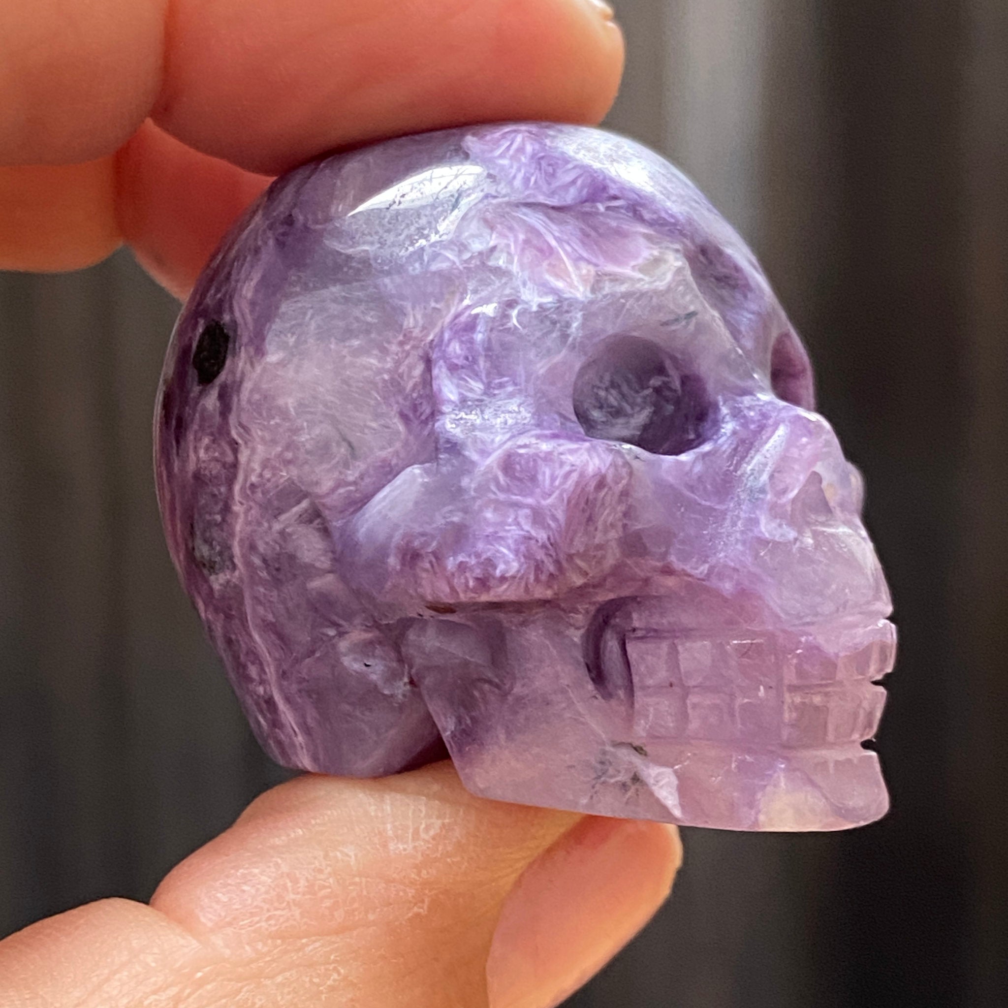 Charoite Skull – Russia