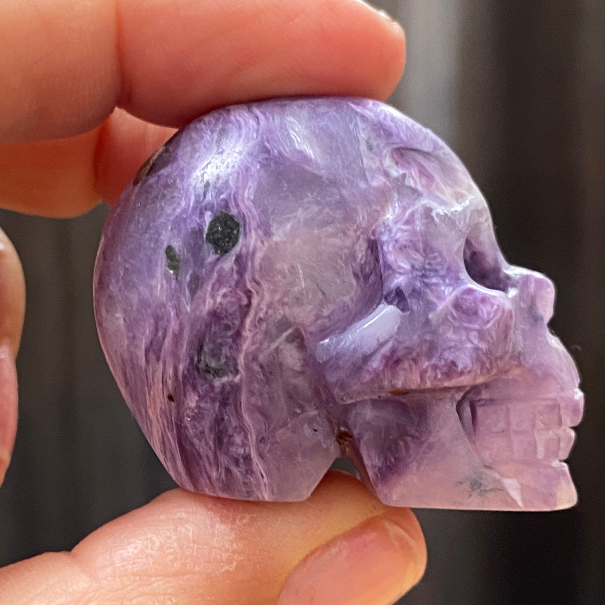 Charoite Skull – Russia