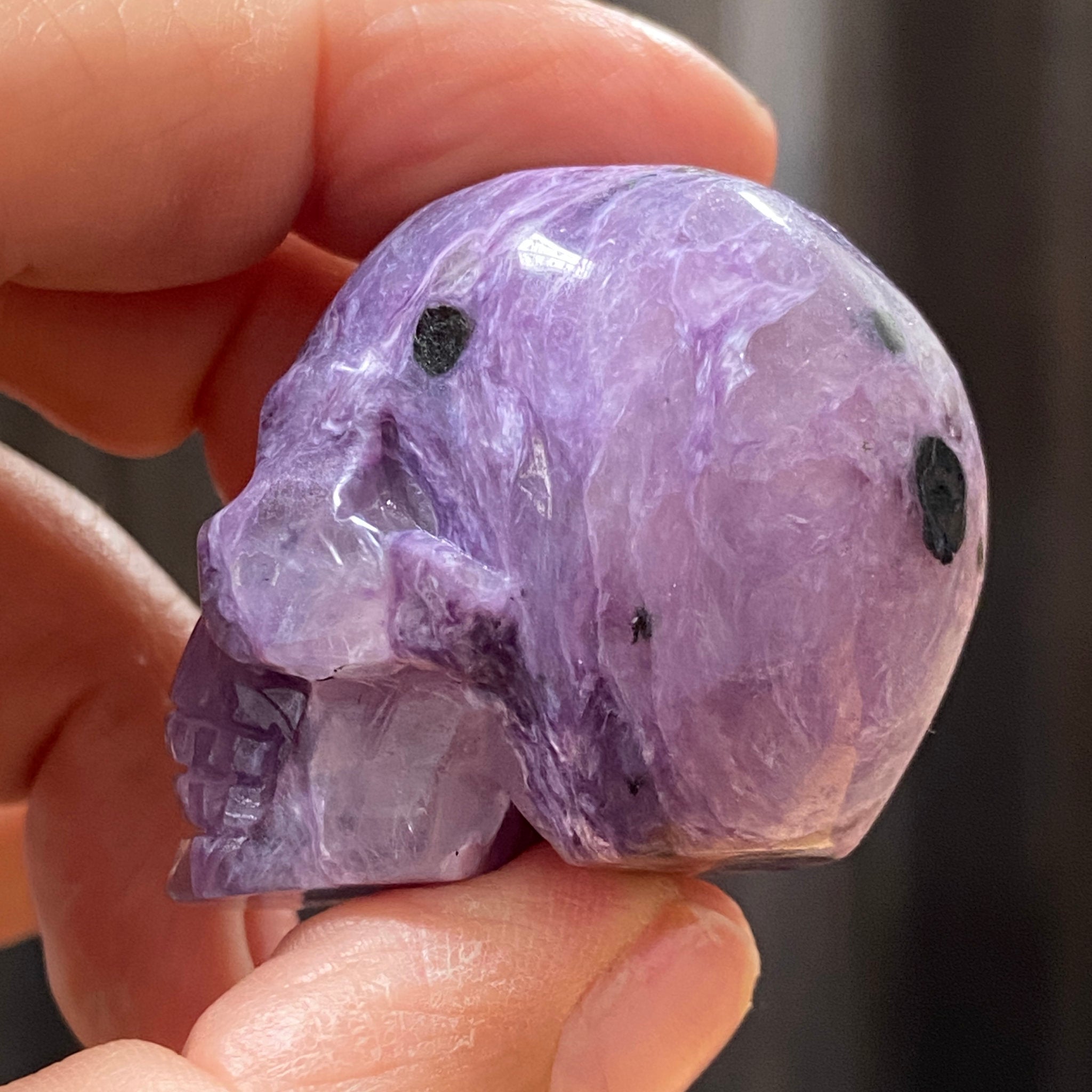 Charoite Skull – Russia