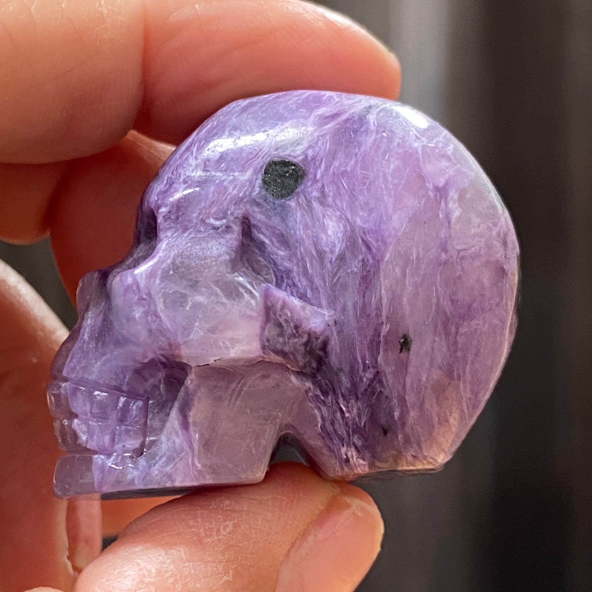 Charoite Skull – Russia
