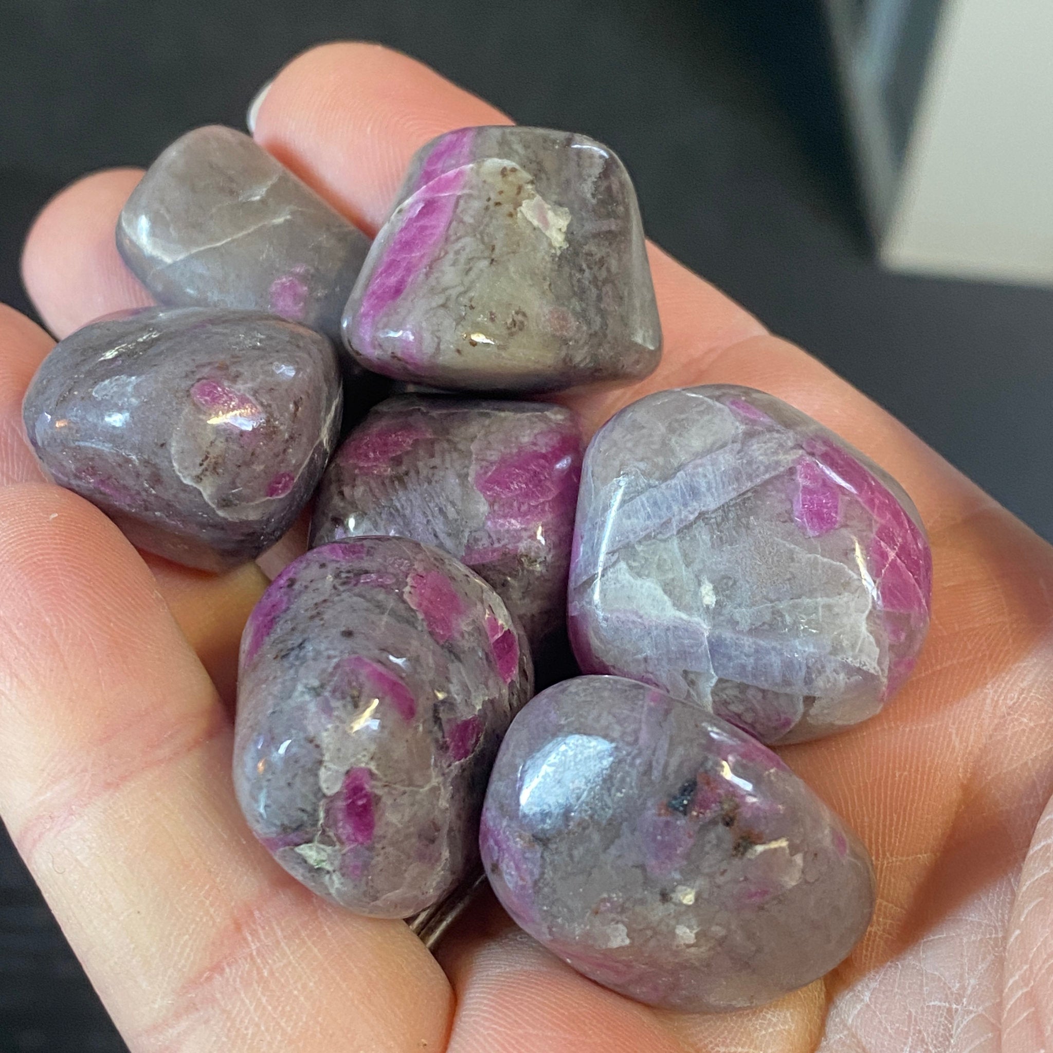 Ruby Tumbled Stones