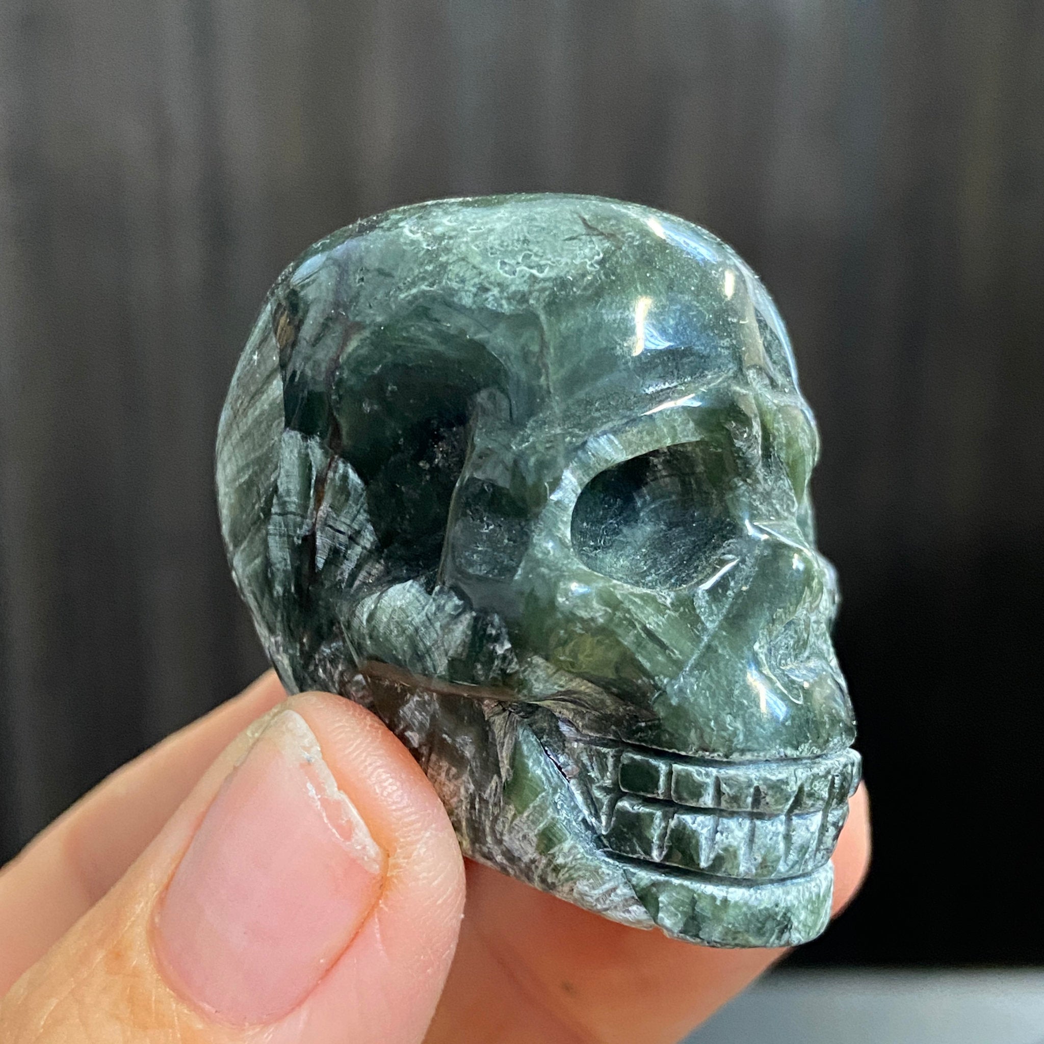 Seraphinite Skull – Russia