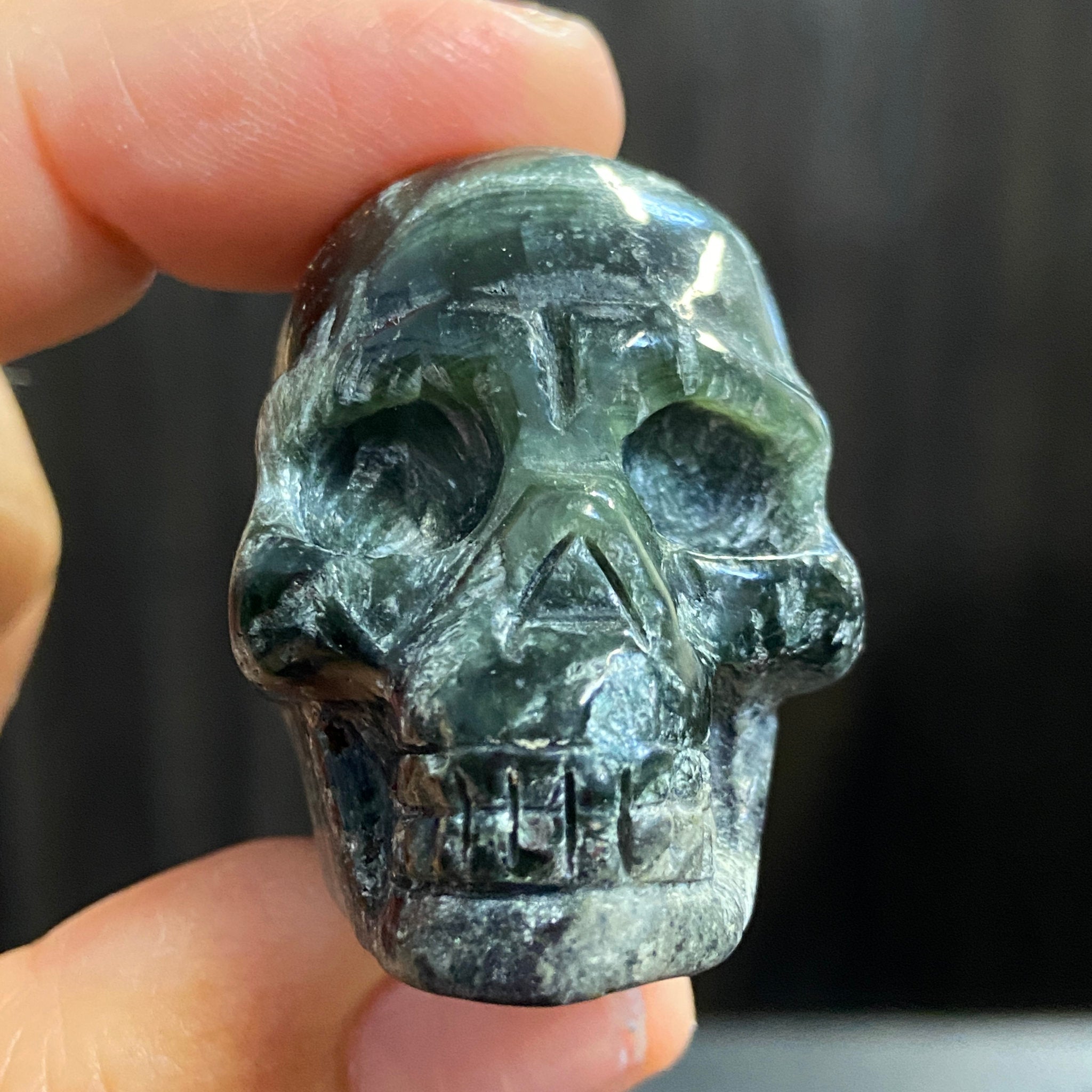 Seraphinite Skull – Russia