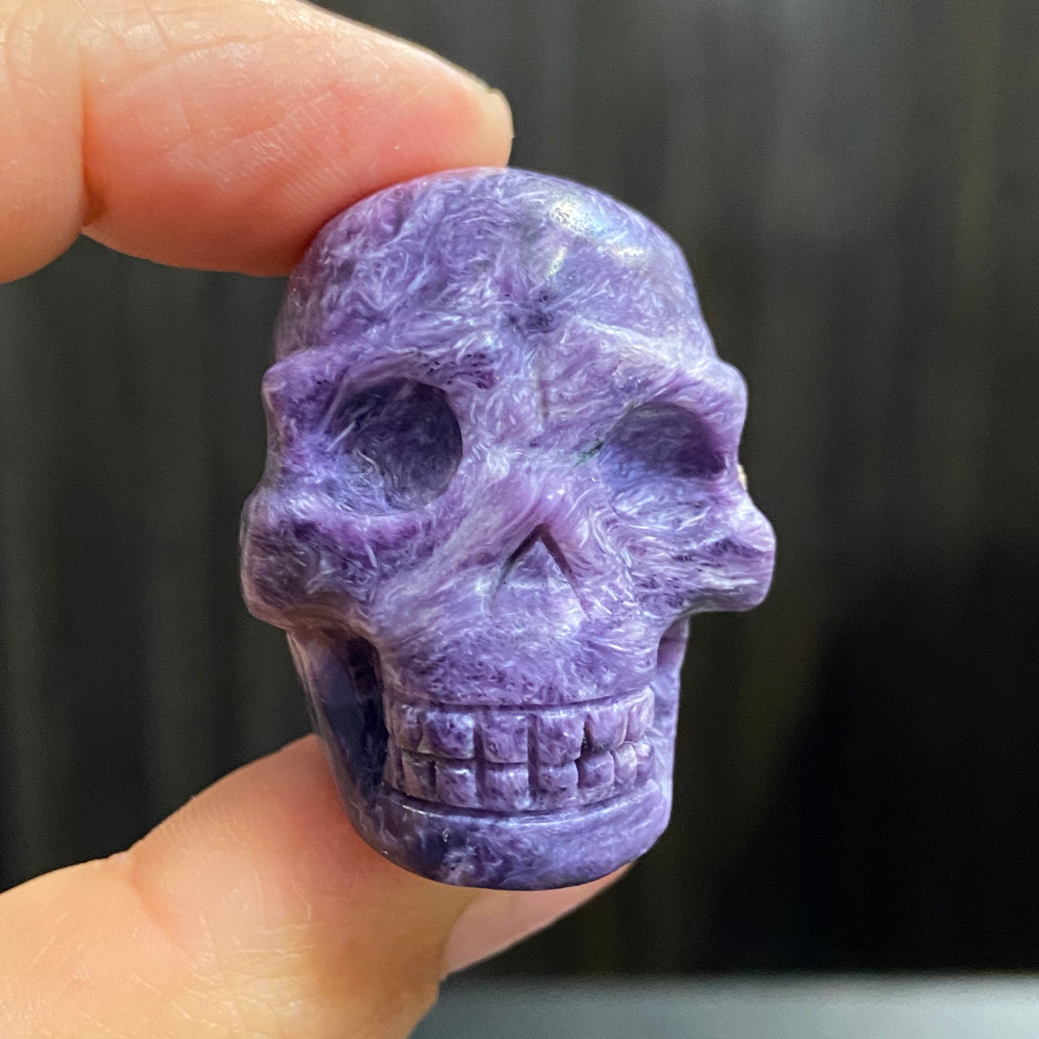 Charoite Skull – Russia