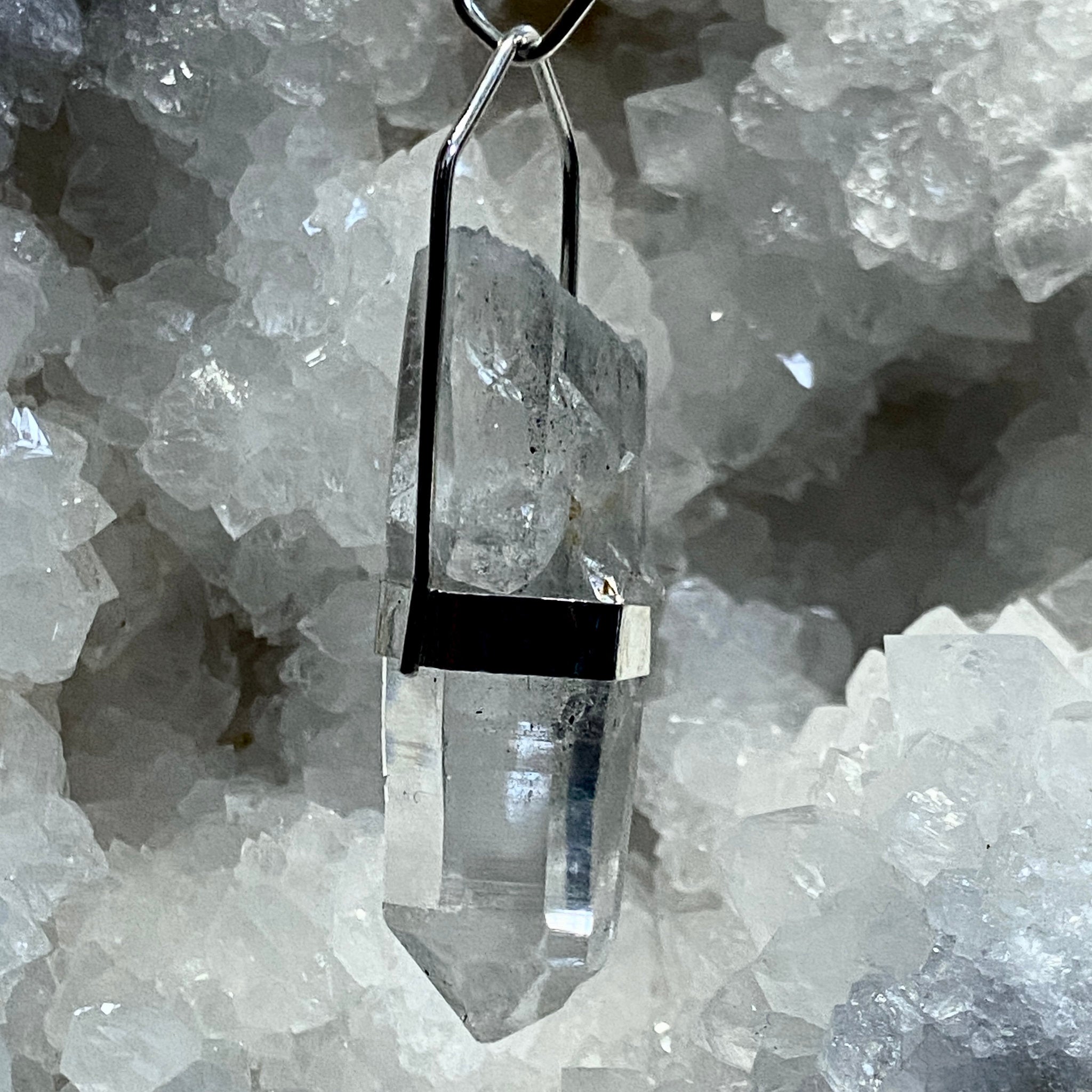 Lemurian Light Crystal Pendant - Bespoke by Song of the Sea