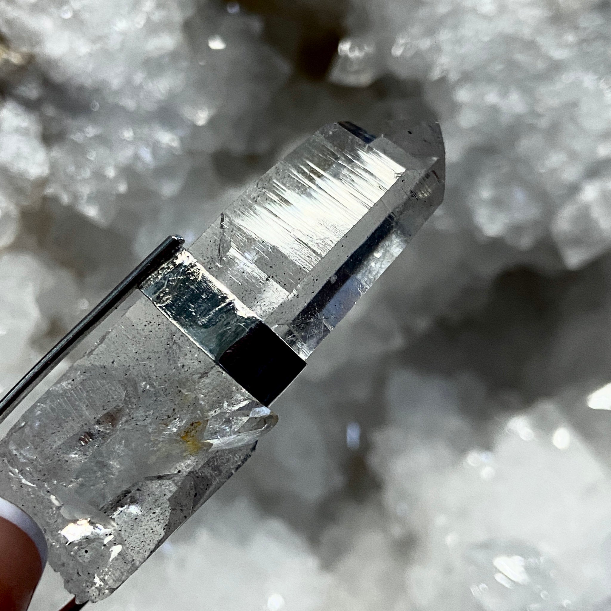 Lemurian Light Crystal Pendant - Bespoke by Song of the Sea