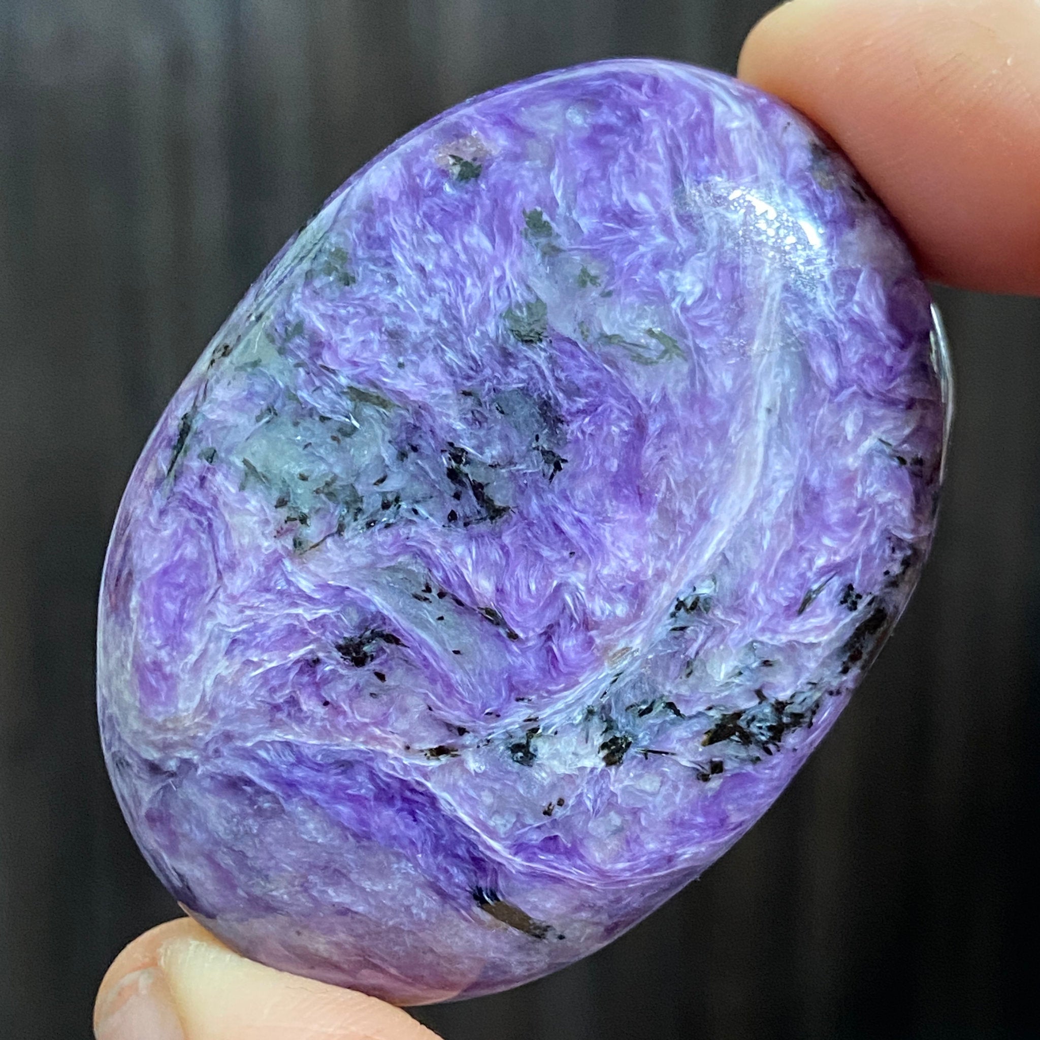 Charoite Palmstone - Russia