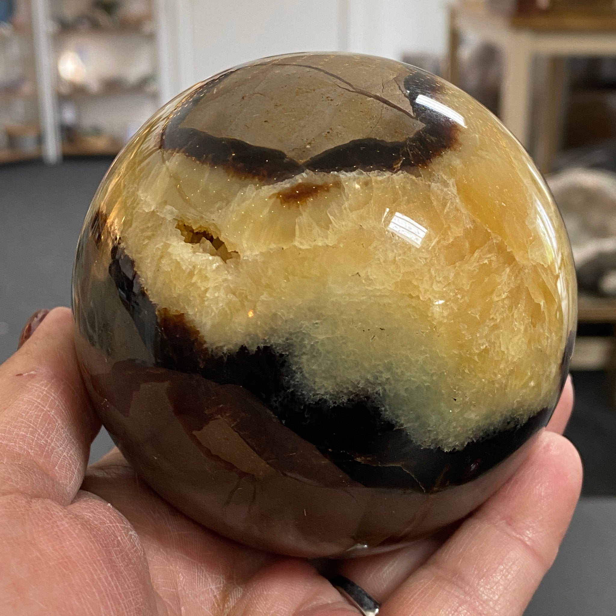 Septarian Dragon Stone Sphere