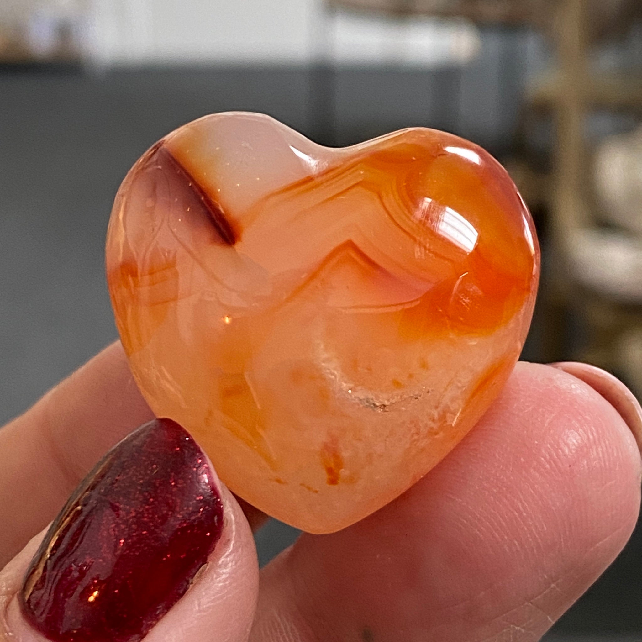 Mini Carnelian Heart