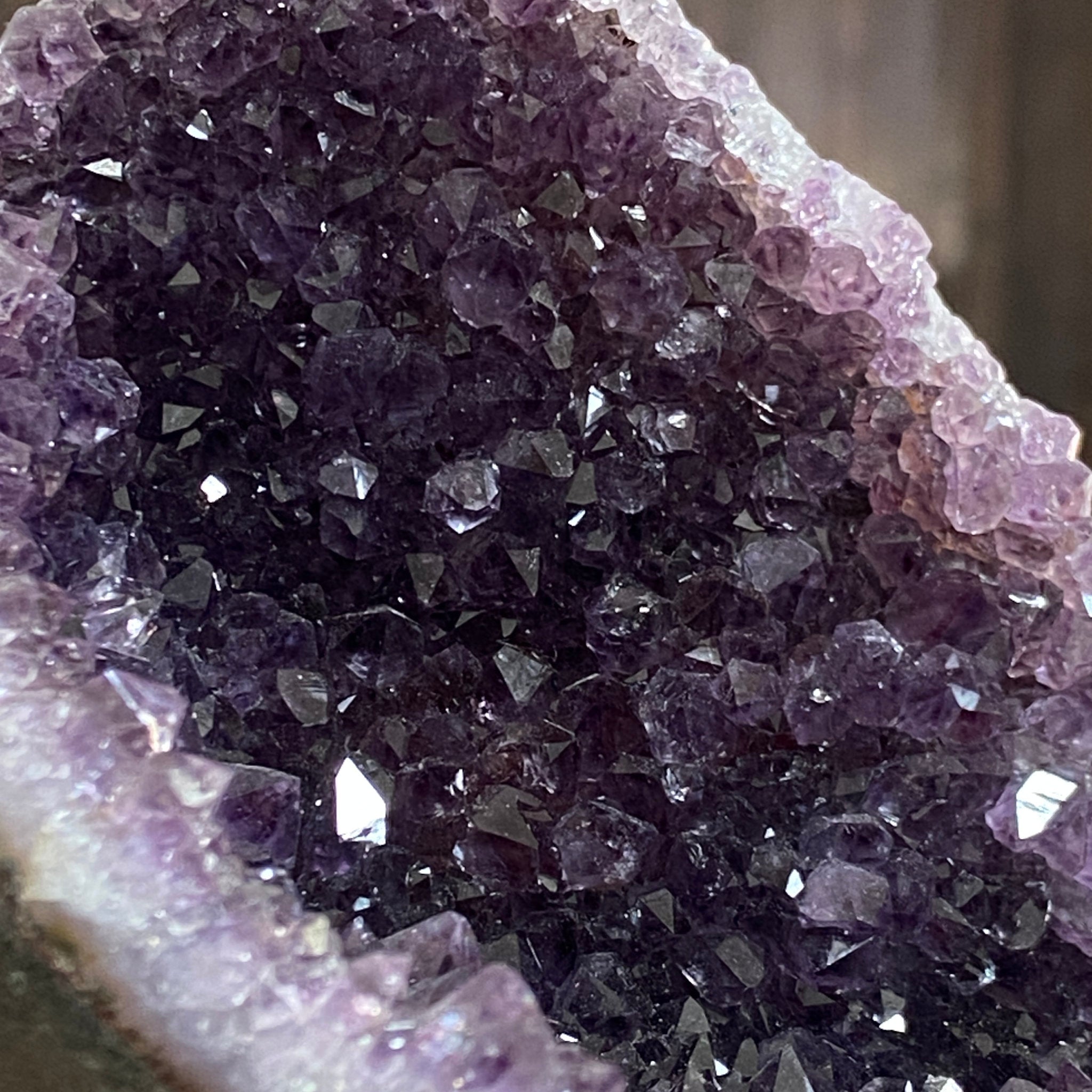 Uruguayan Amethyst Cut Base