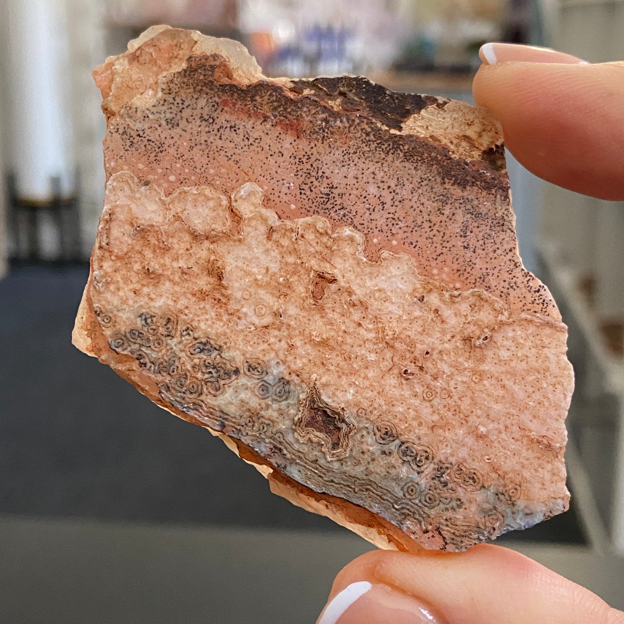 Orange & Pink Chalcedony – Morocco