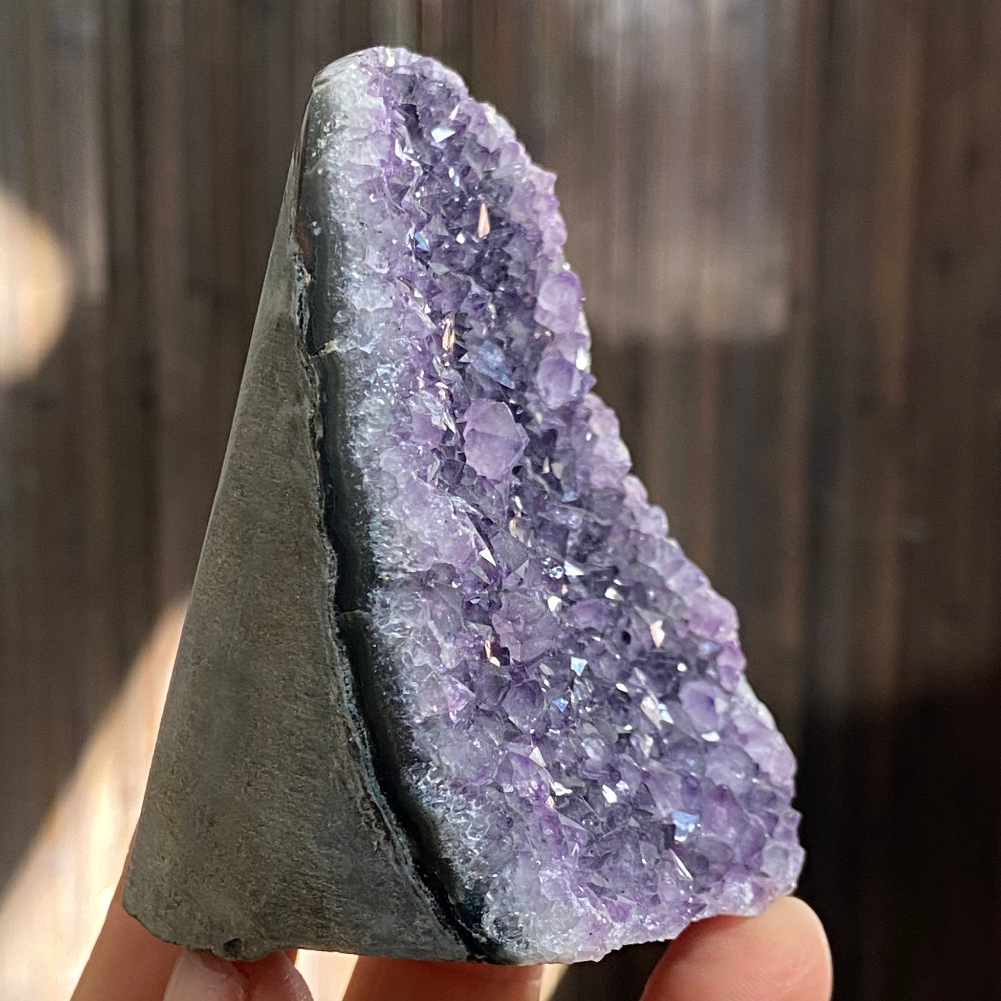 Uruguayan Amethyst Cut Base