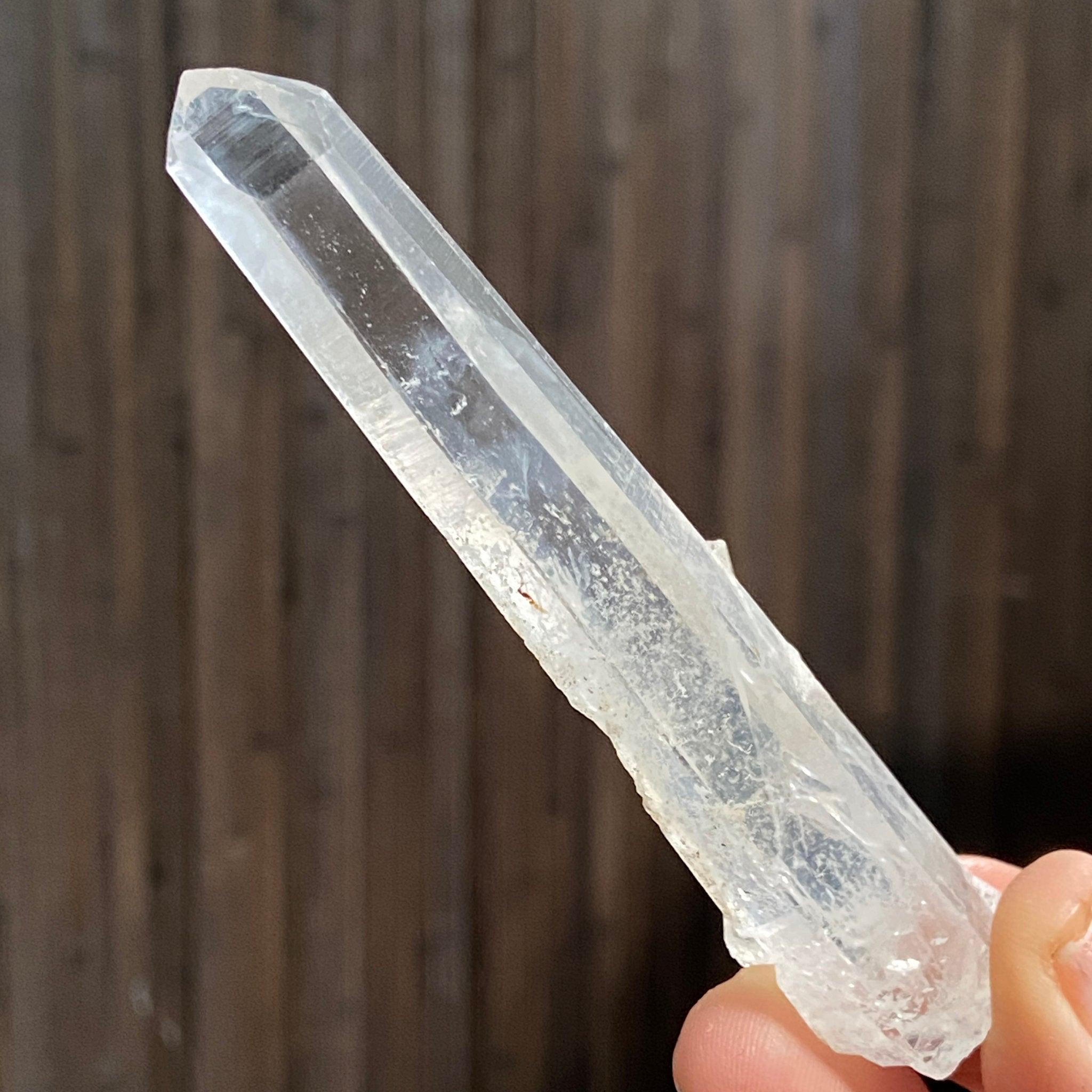 Lemurian Light “Blue Smoke” Quartz with Phantom – Colombia