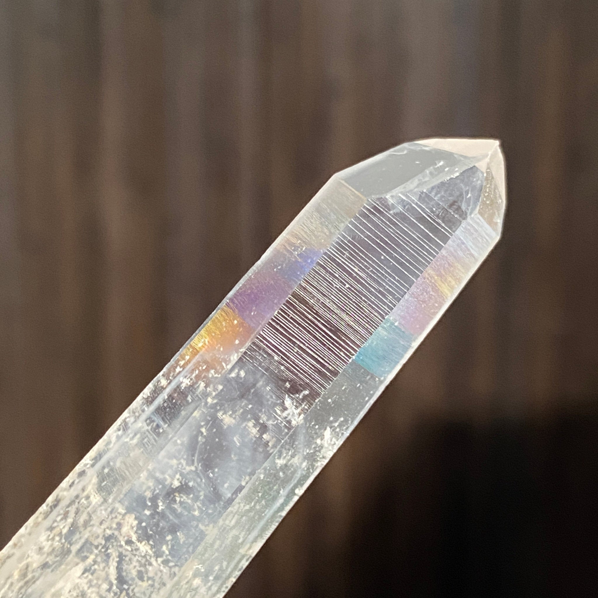 Lemurian Light “Blue Smoke” Quartz with Phantom – Colombia