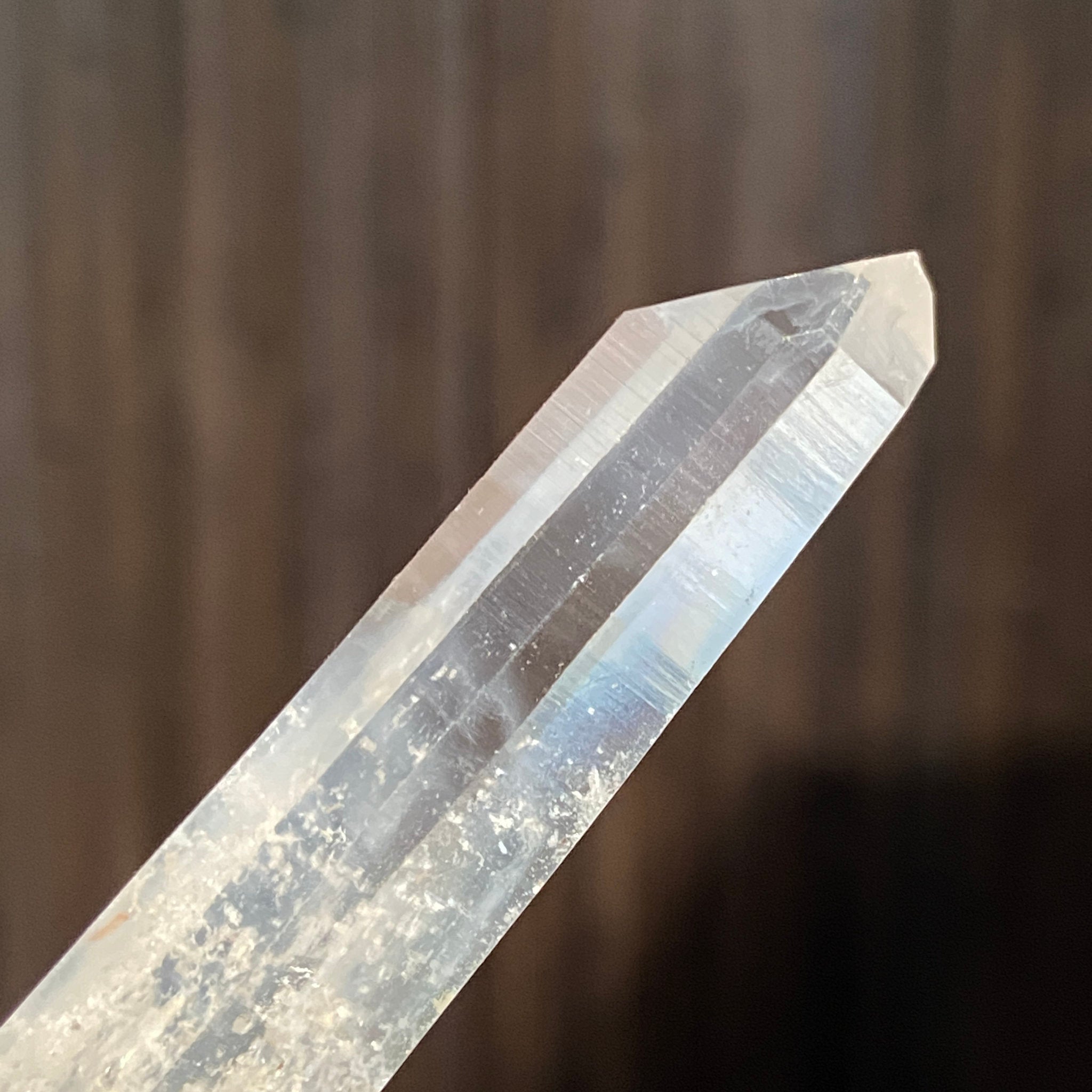 Lemurian Light “Blue Smoke” Quartz with Phantom – Colombia