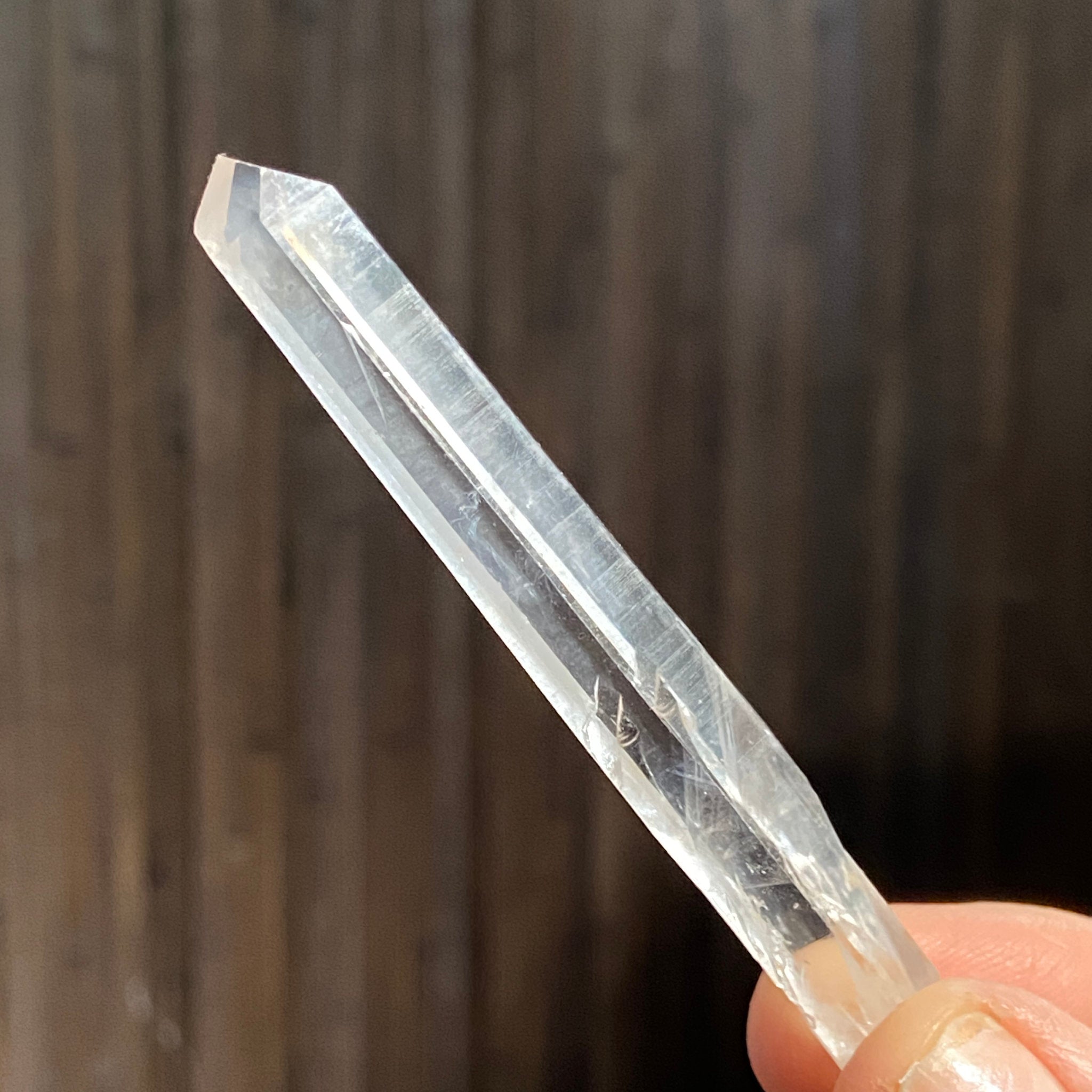 Lemurian Light “Blue Smoke” Quartz with Phantom – Colombia