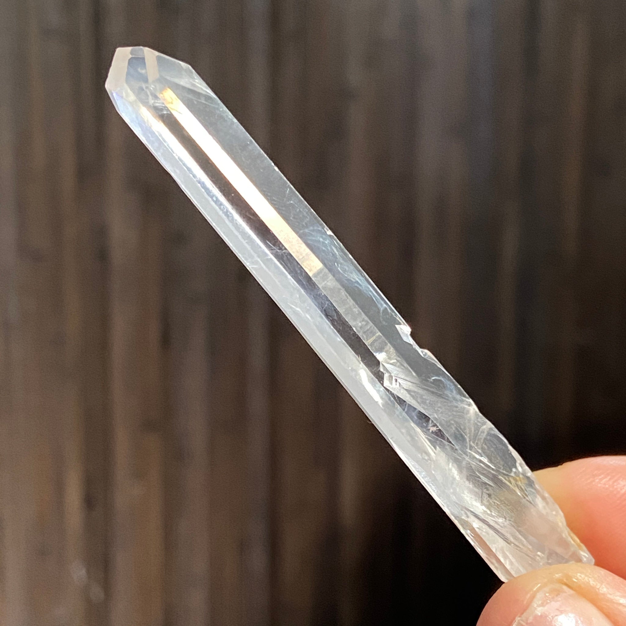 Lemurian Light “Blue Smoke” Quartz with Phantom – Colombia