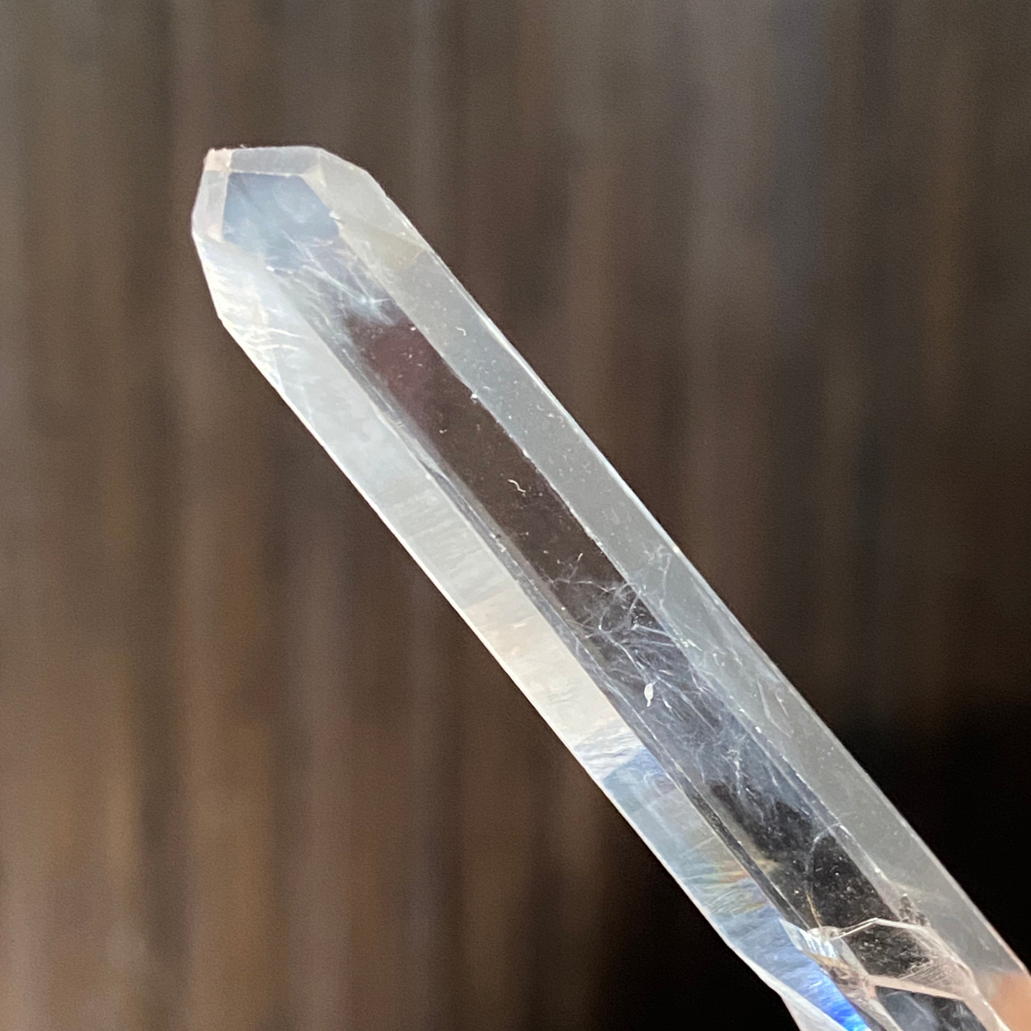 Lemurian Light “Blue Smoke” Quartz with Phantom – Colombia
