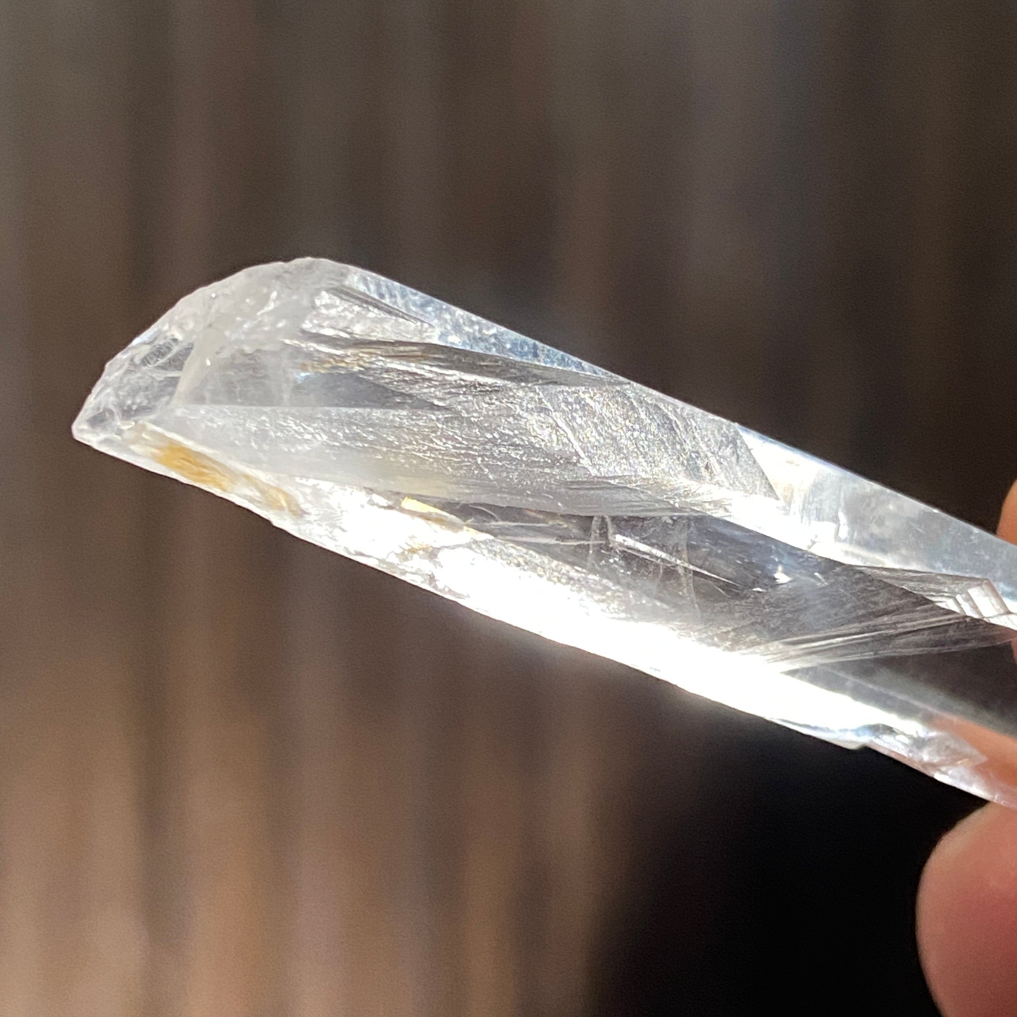 Lemurian Light “Blue Smoke” Quartz with Phantom – Colombia
