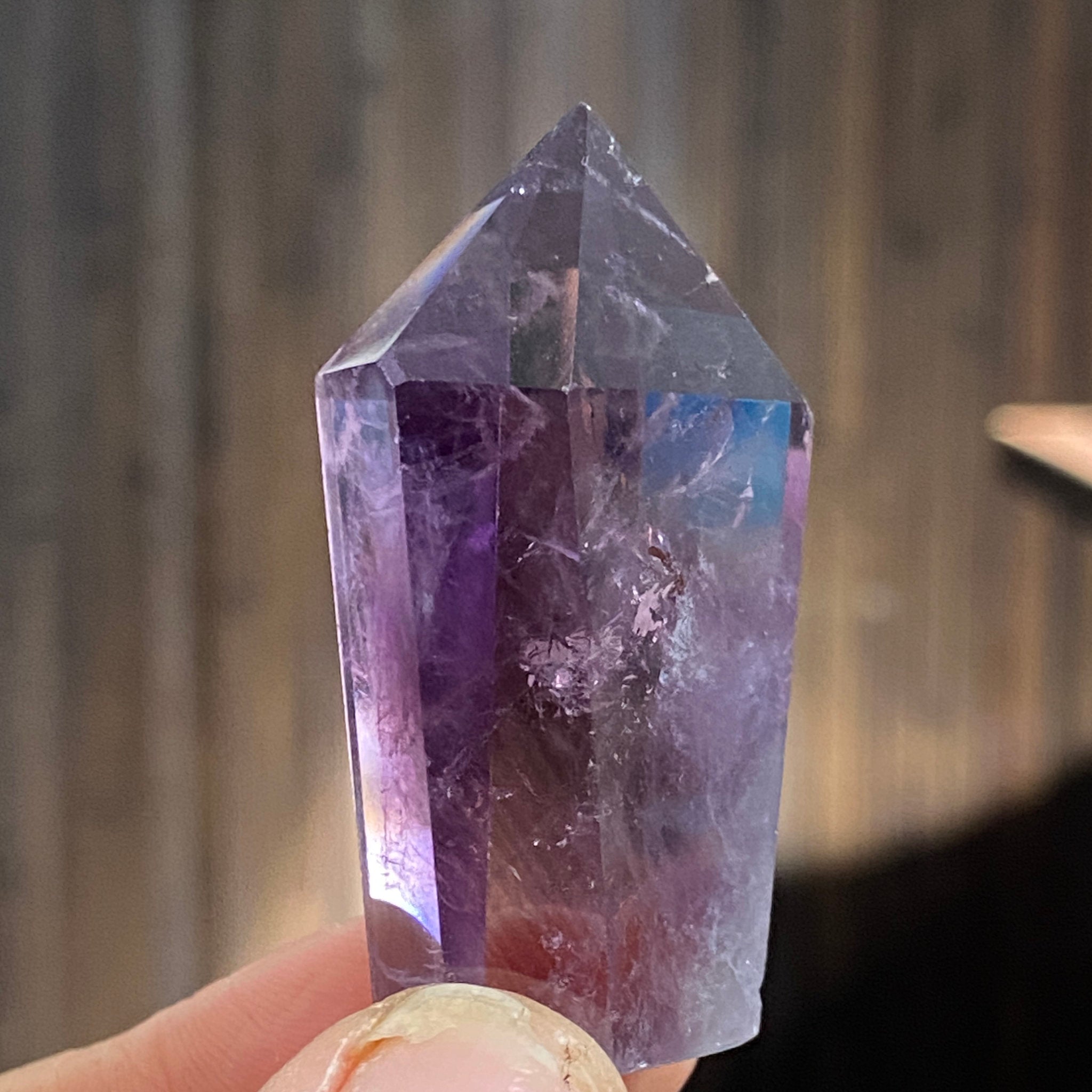 Smoky Amethyst Standing Point - Brazil