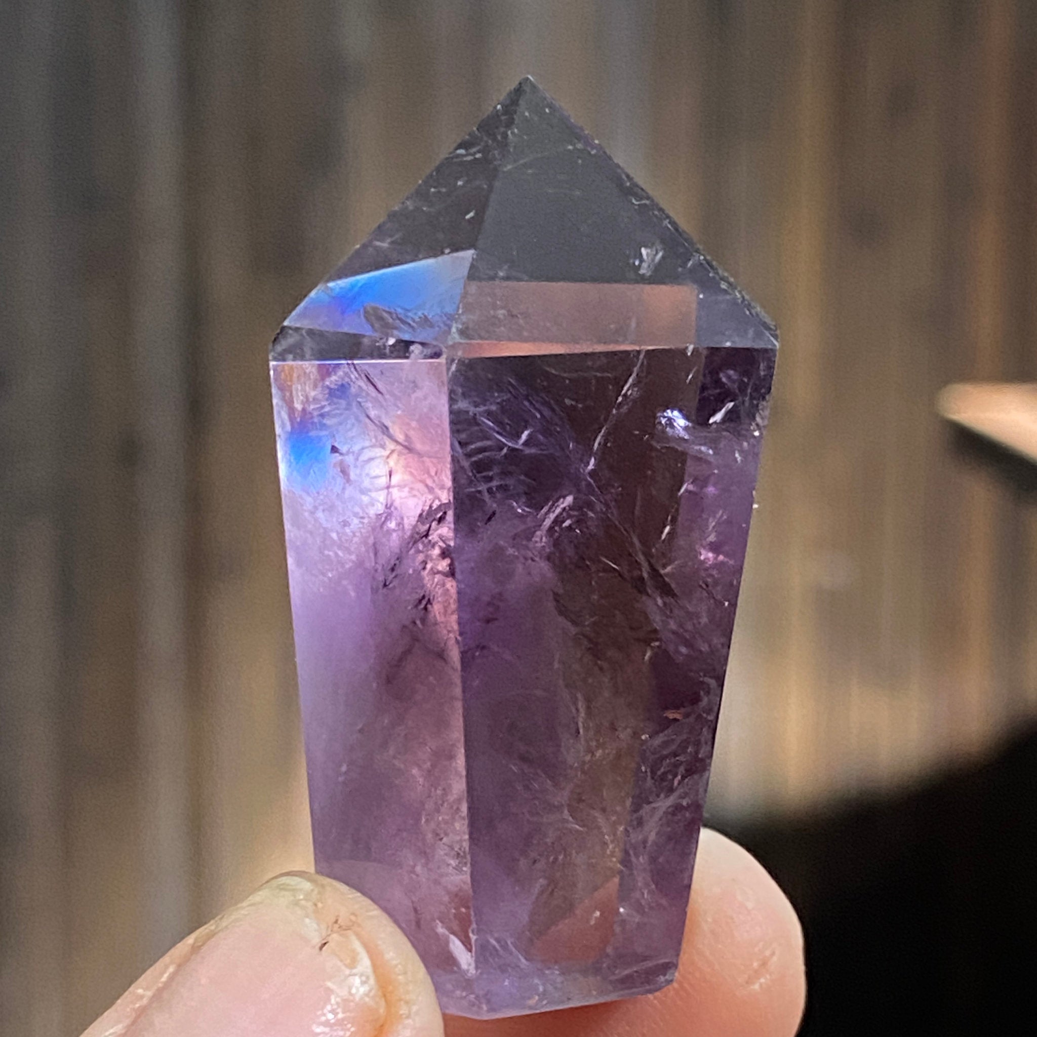 Smoky Amethyst Standing Point - Brazil