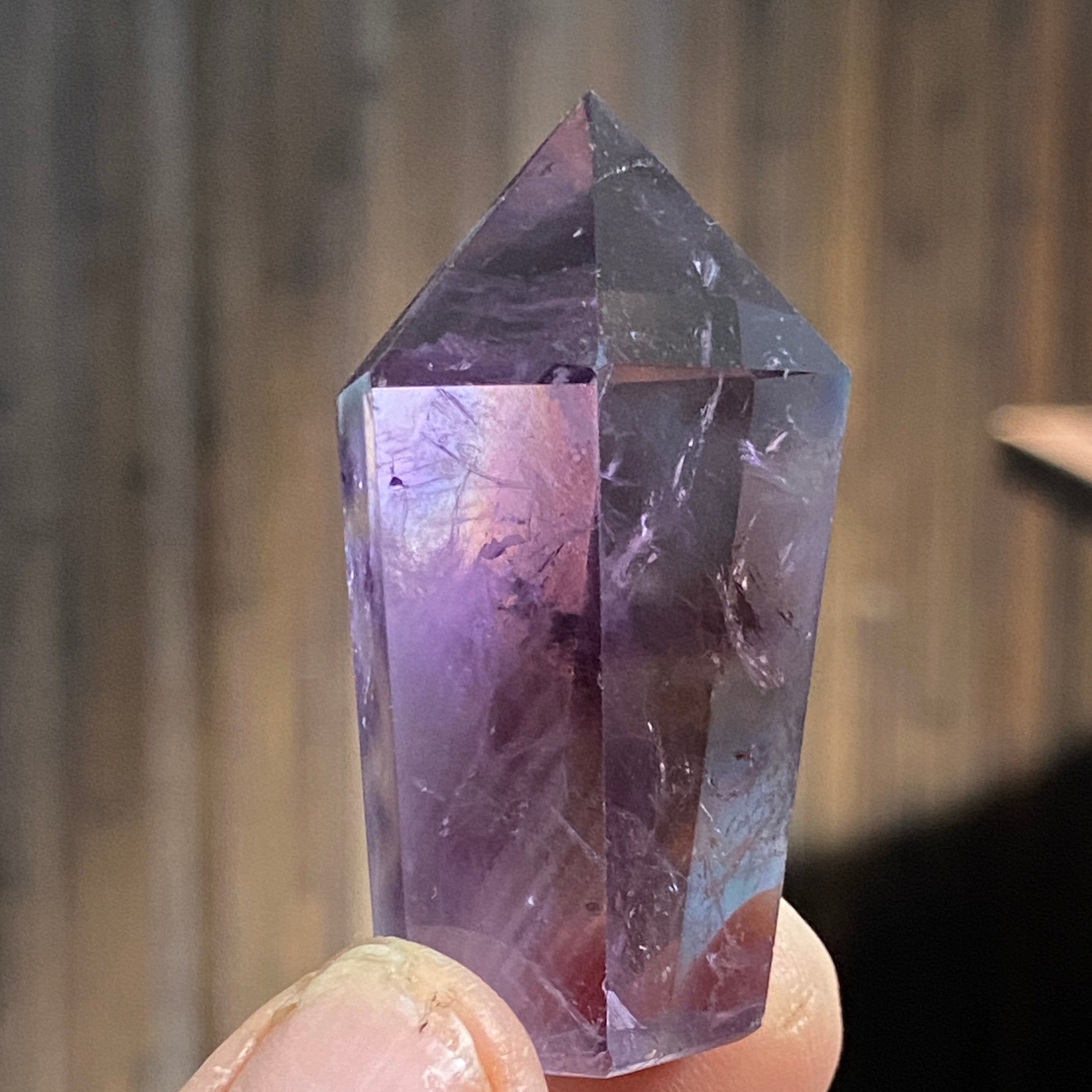 Smoky Amethyst Standing Point - Brazil