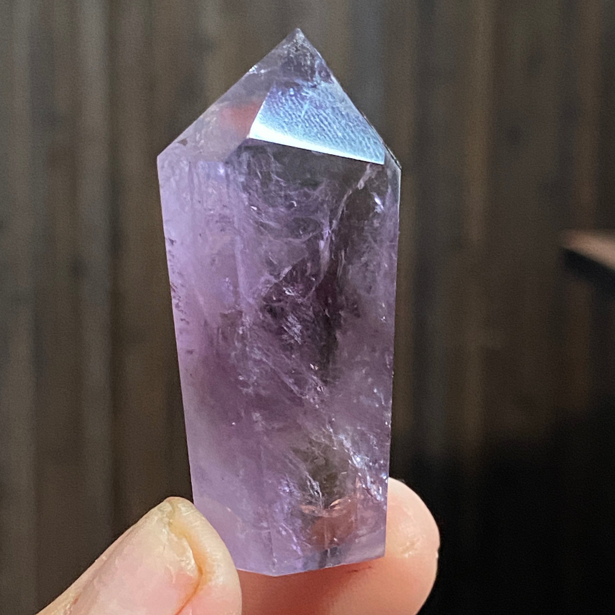 Smoky Amethyst Standing Point - Brazil