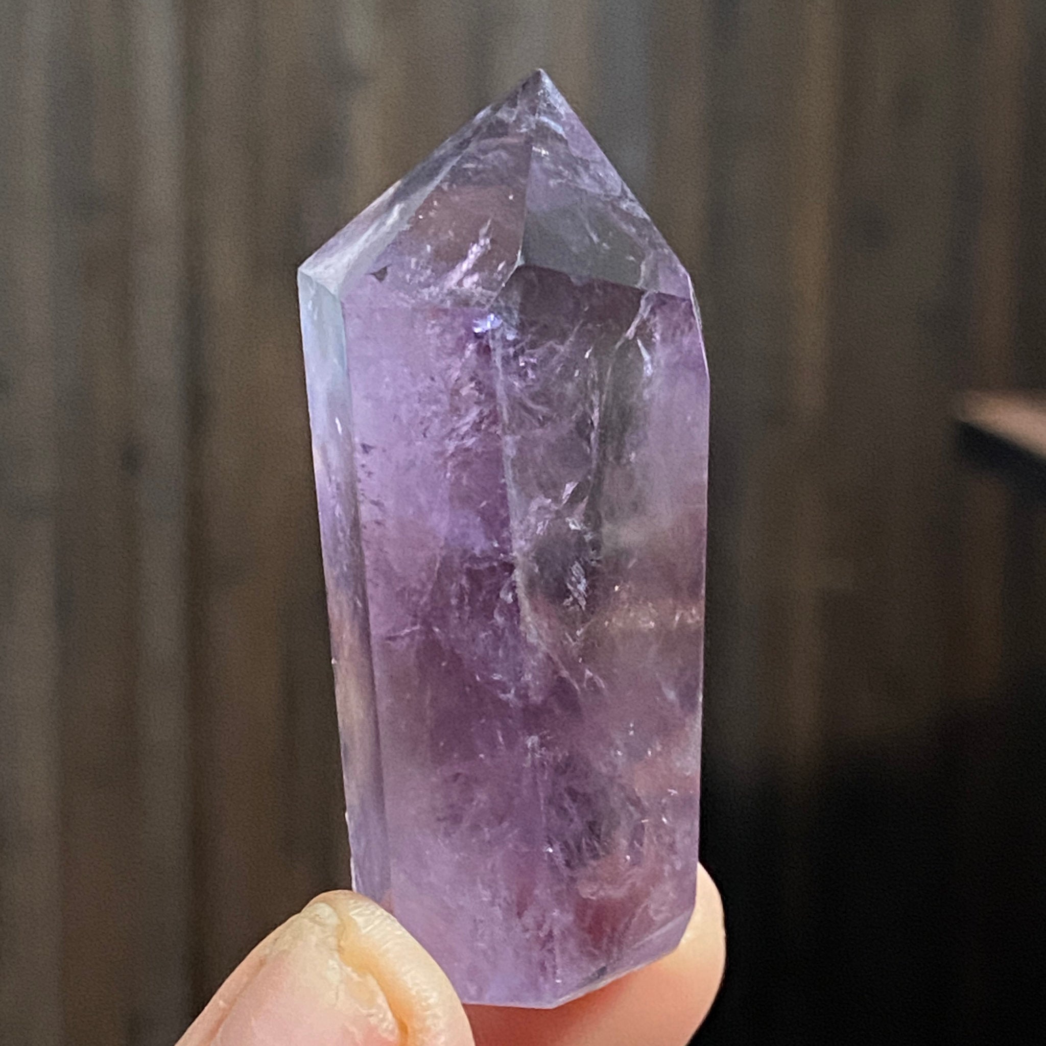 Smoky Amethyst Standing Point - Brazil