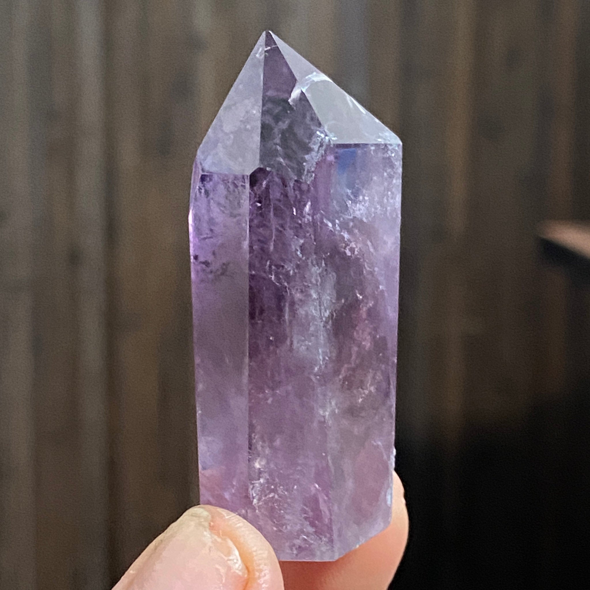 Smoky Amethyst Standing Point - Brazil