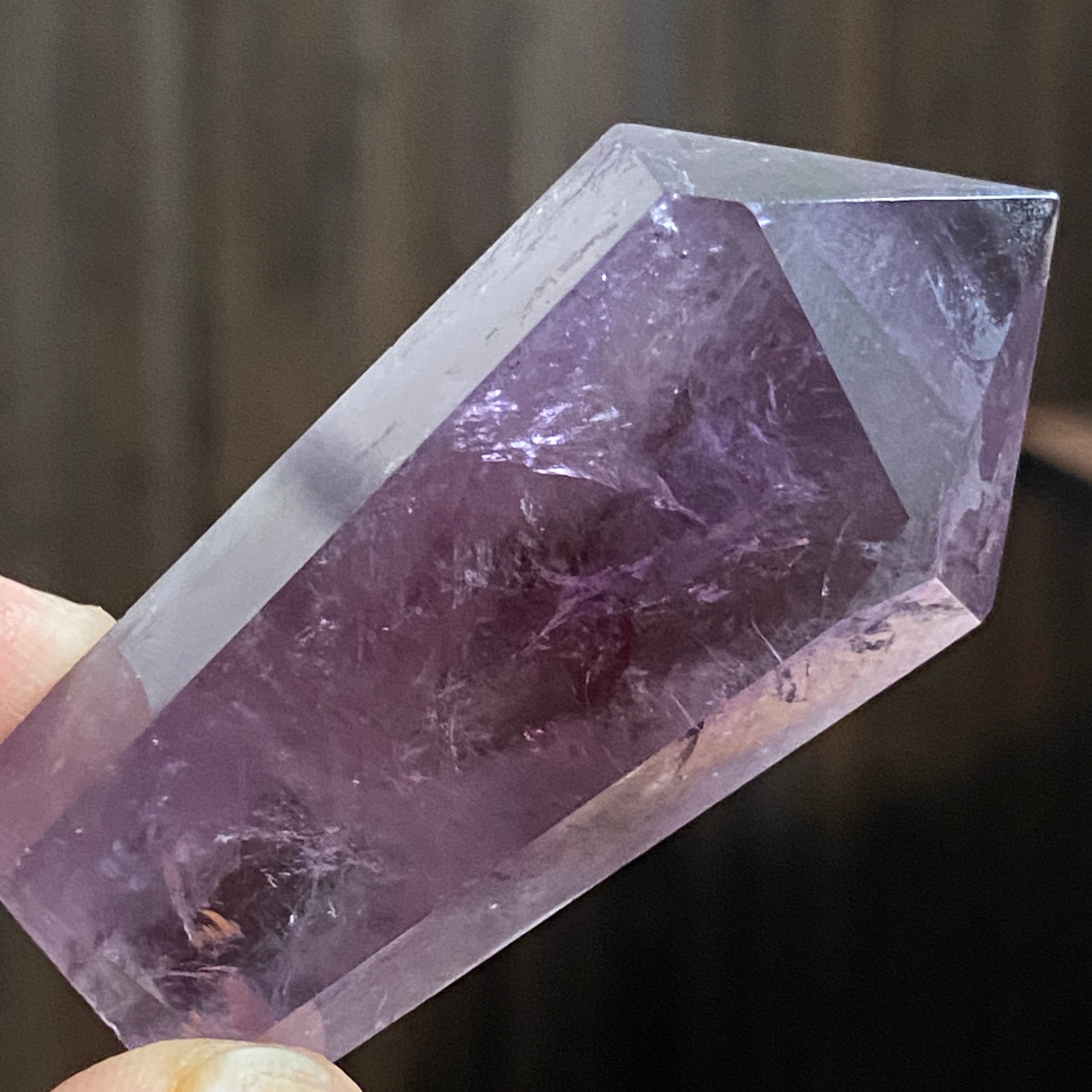 Smoky Amethyst Standing Point - Brazil