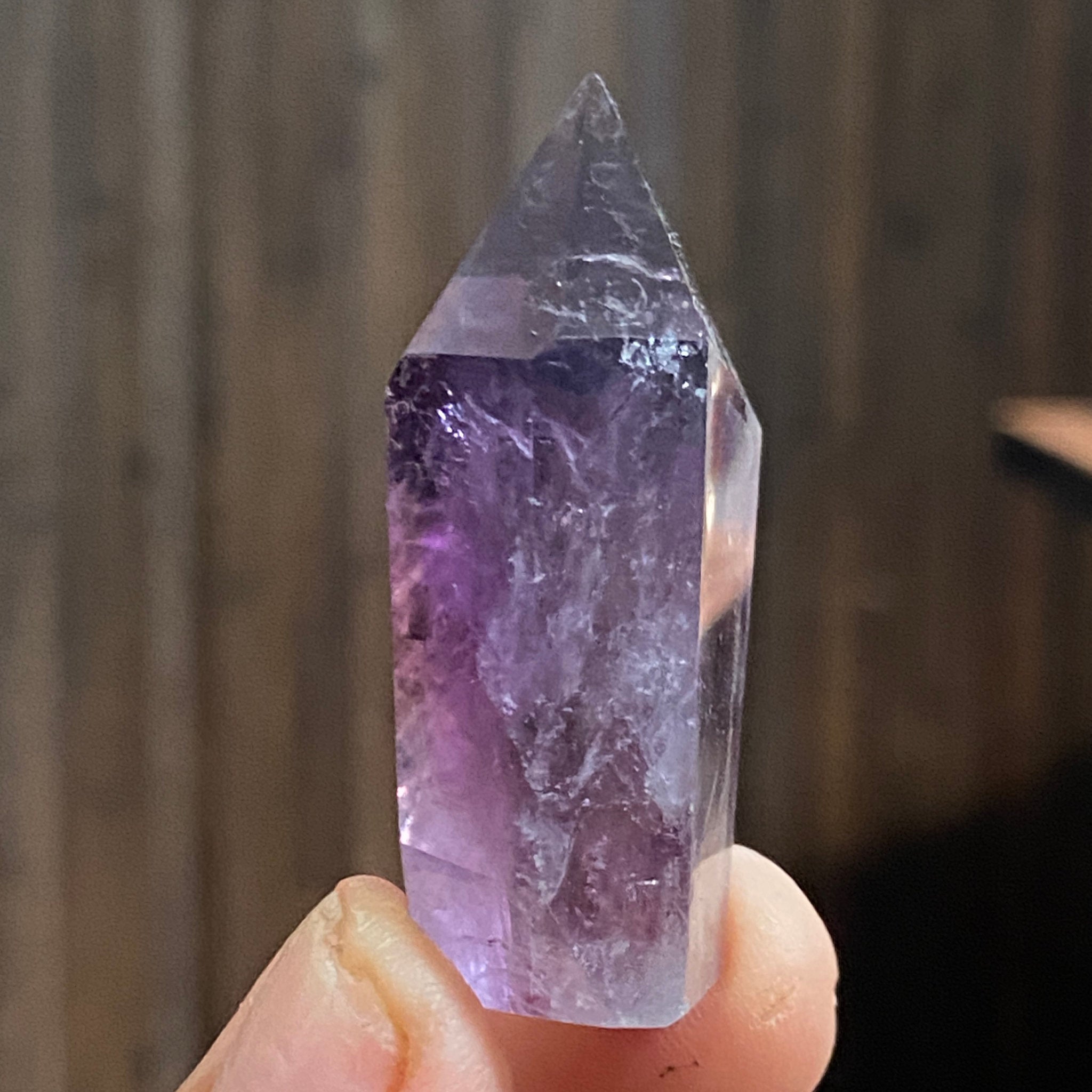 Smoky Amethyst Standing Point - Brazil