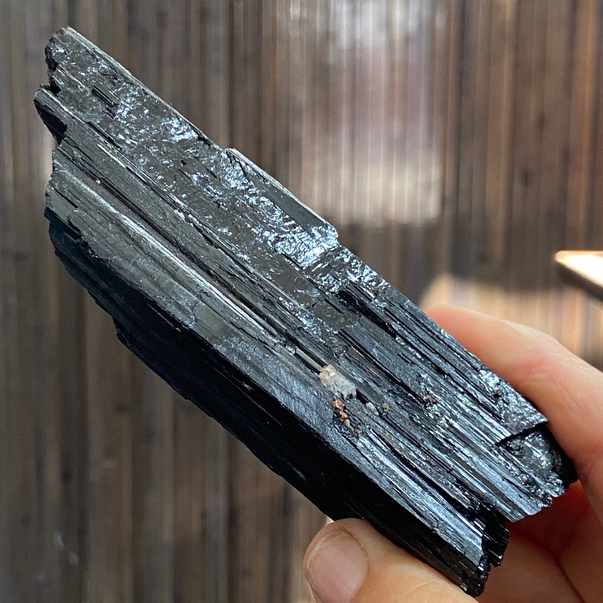Large natural Black Tourmaline from Brazil