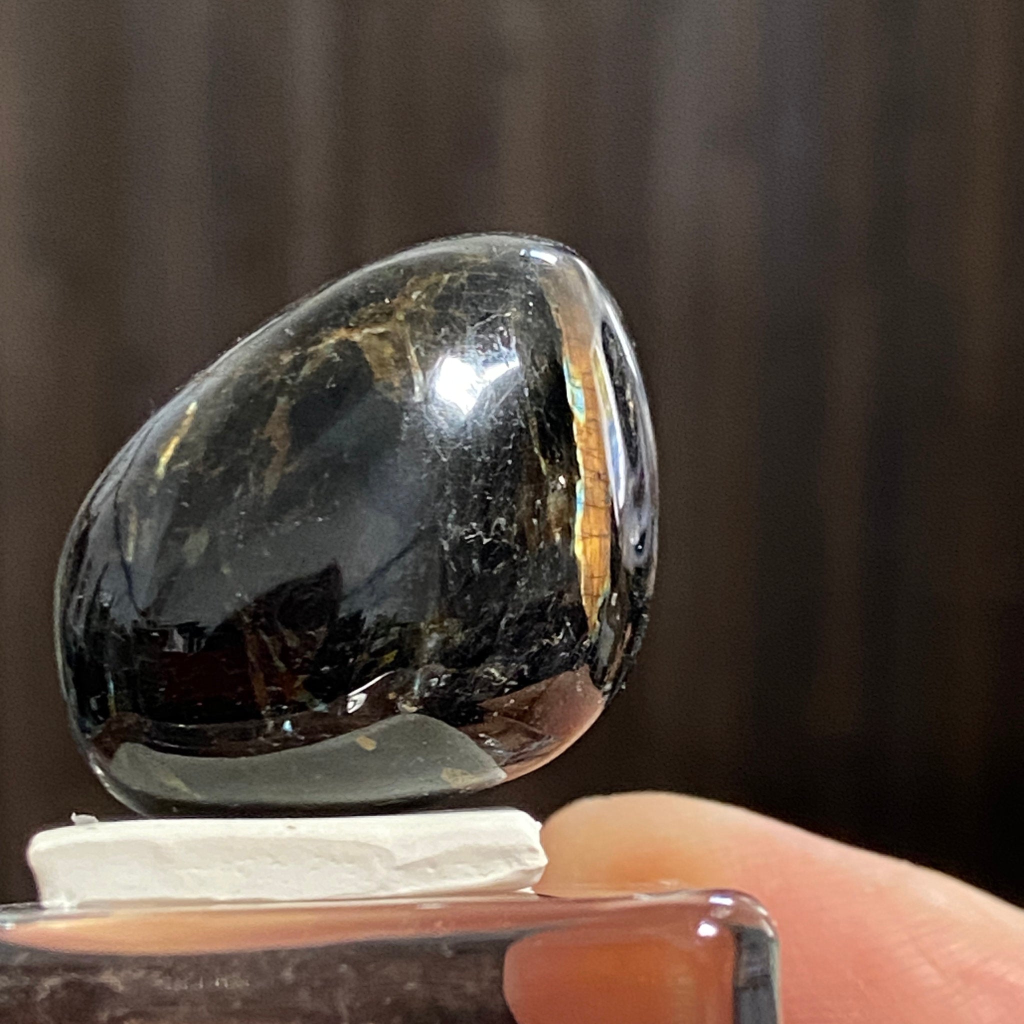 AAA Nuummite Tumbled Stone - Greenland