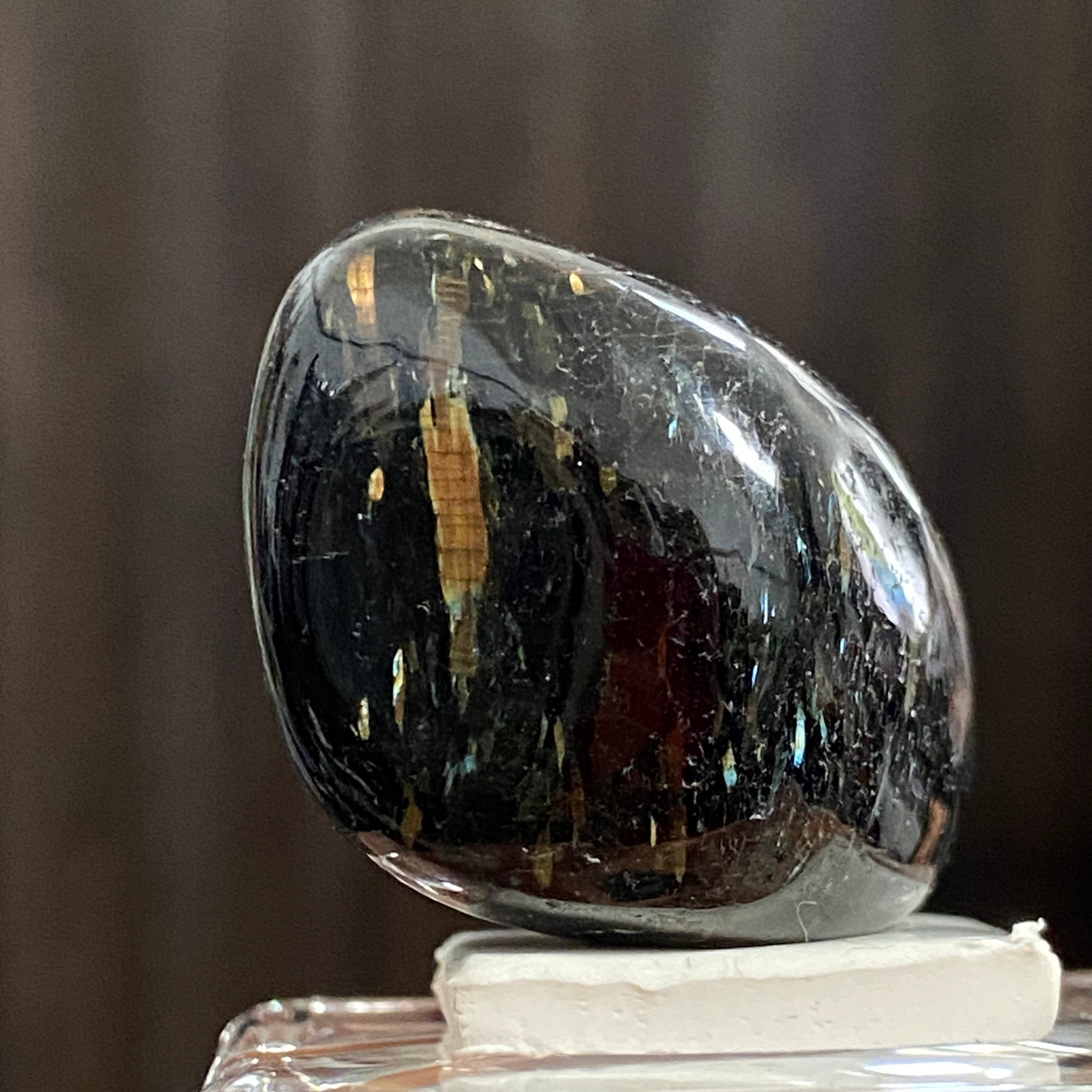 AAA Nuummite Tumbled Stone - Greenland