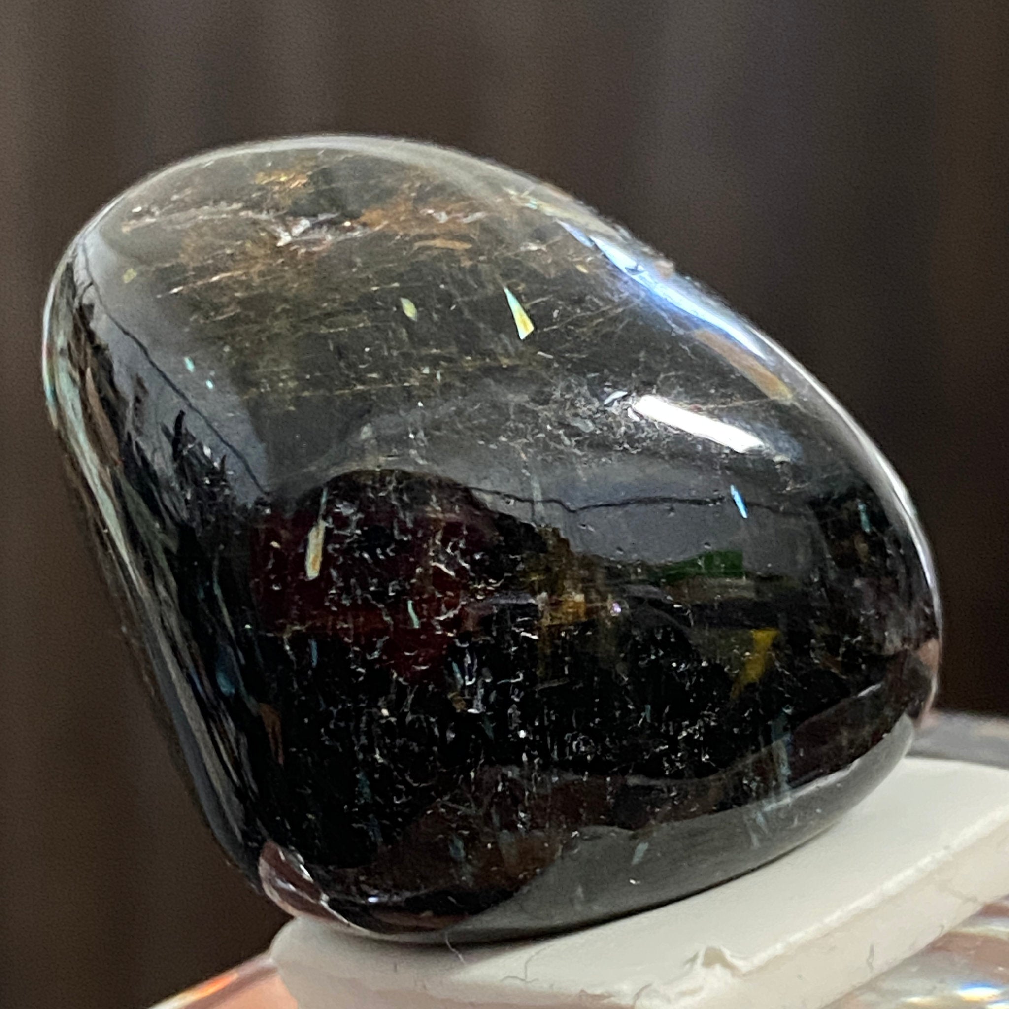 AAA Nuummite Tumbled Stone - Greenland