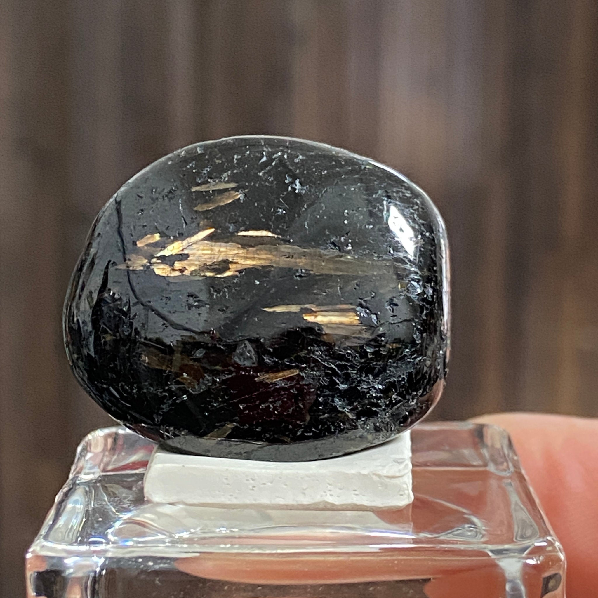 AAA Nuummite Tumbled Stone - Greenland
