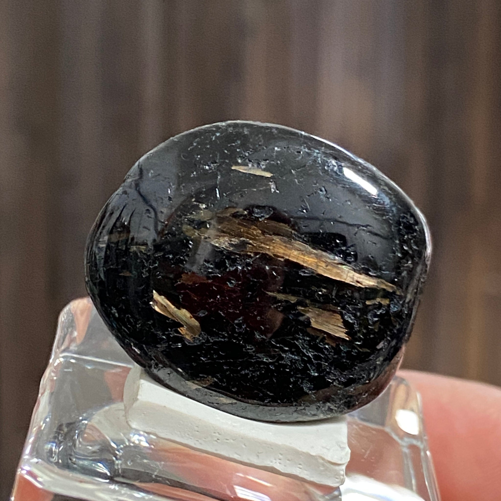 AAA Nuummite Tumbled Stone - Greenland