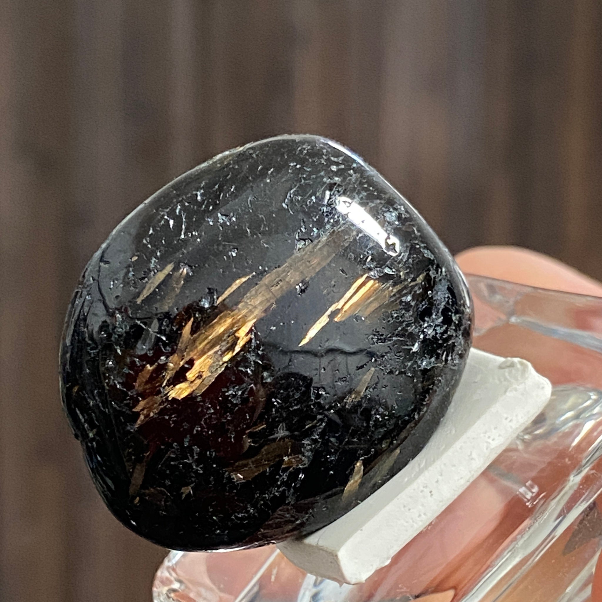 AAA Nuummite Tumbled Stone - Greenland