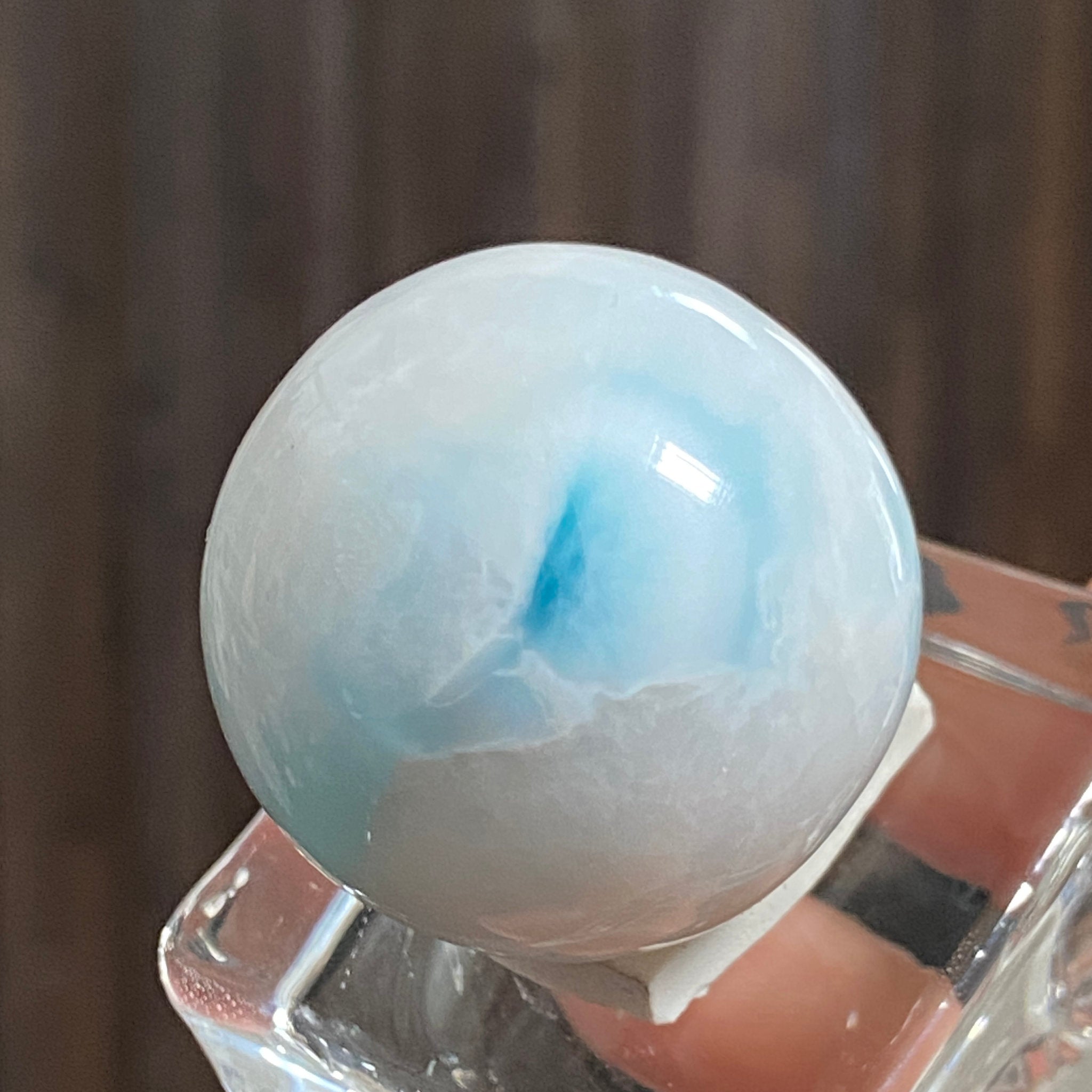 Larimar Sphere – Dominican Republic