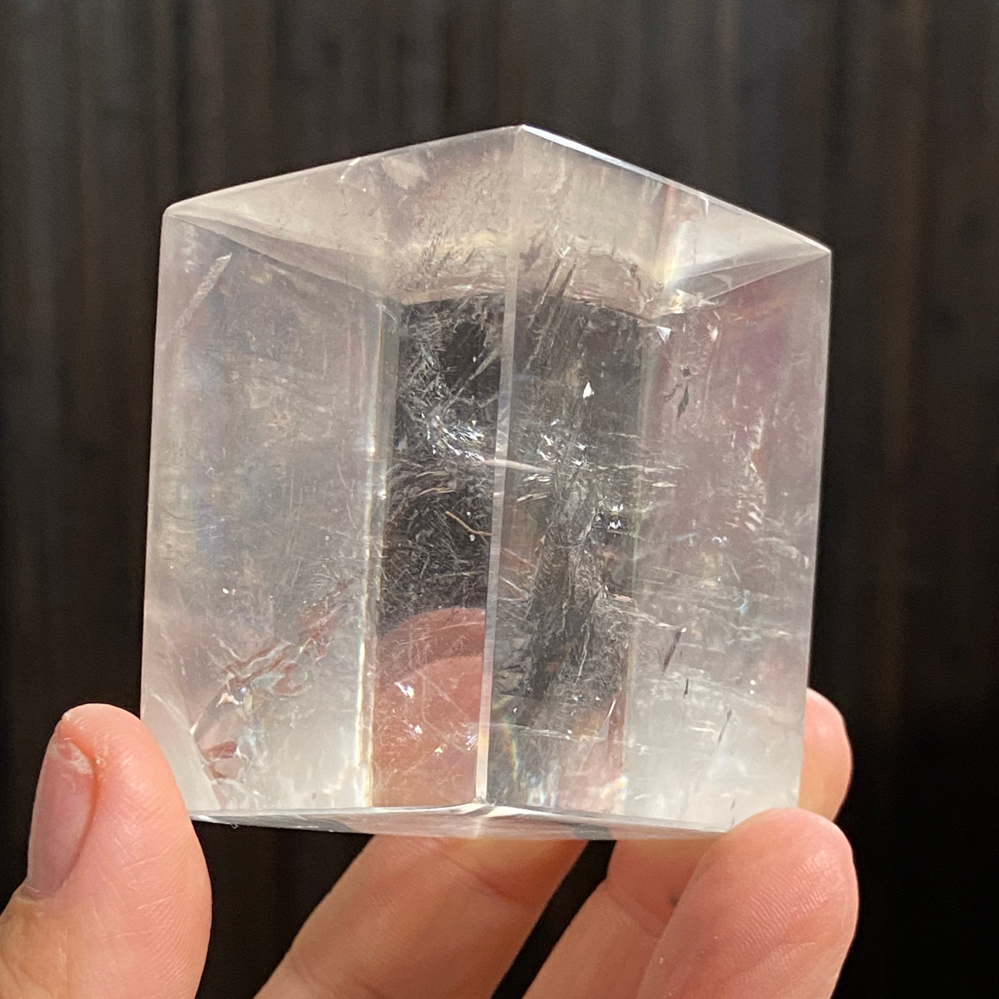 The Viking Stone - Clear Optical Calcite – Mexico