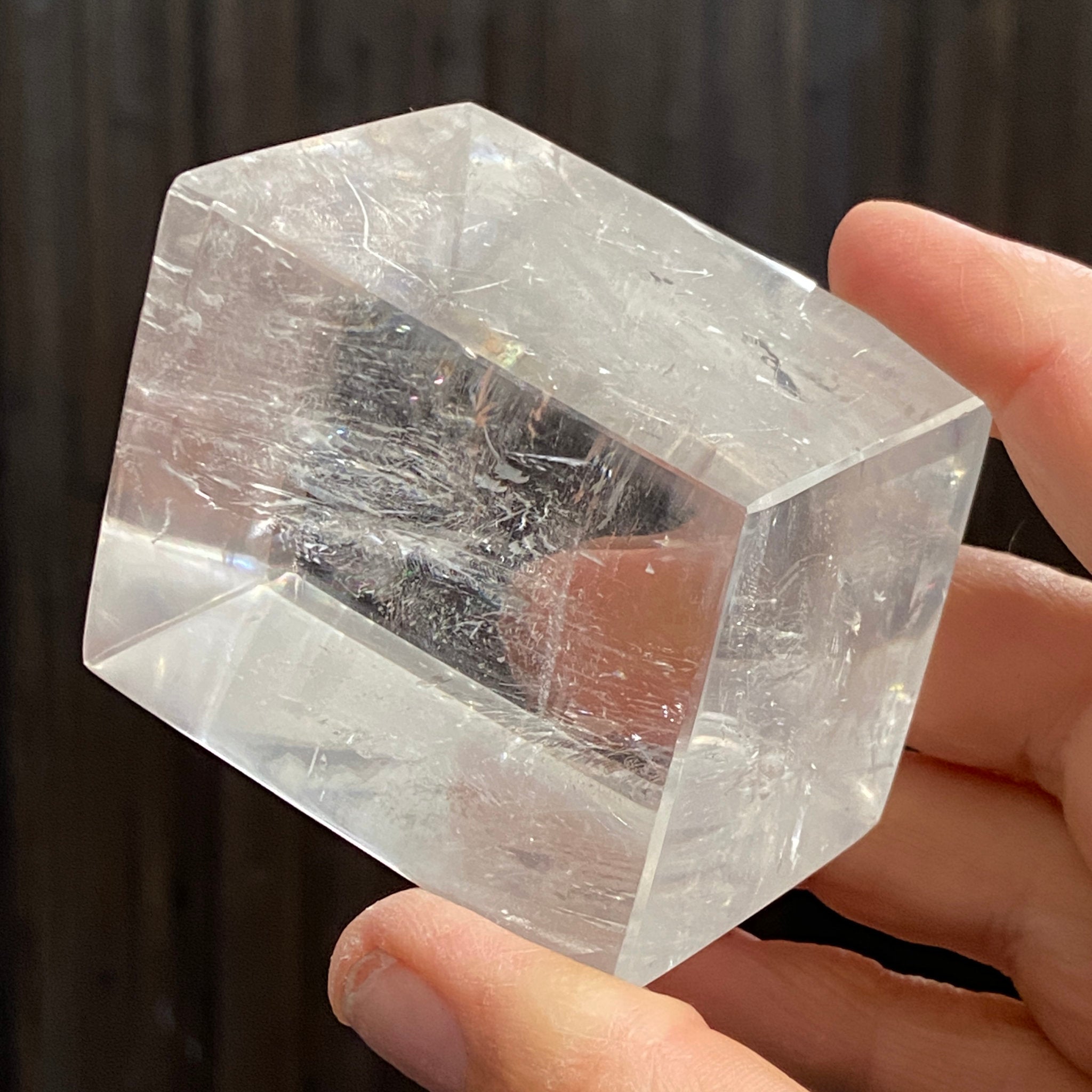 The Viking Stone - Clear Optical Calcite – Mexico
