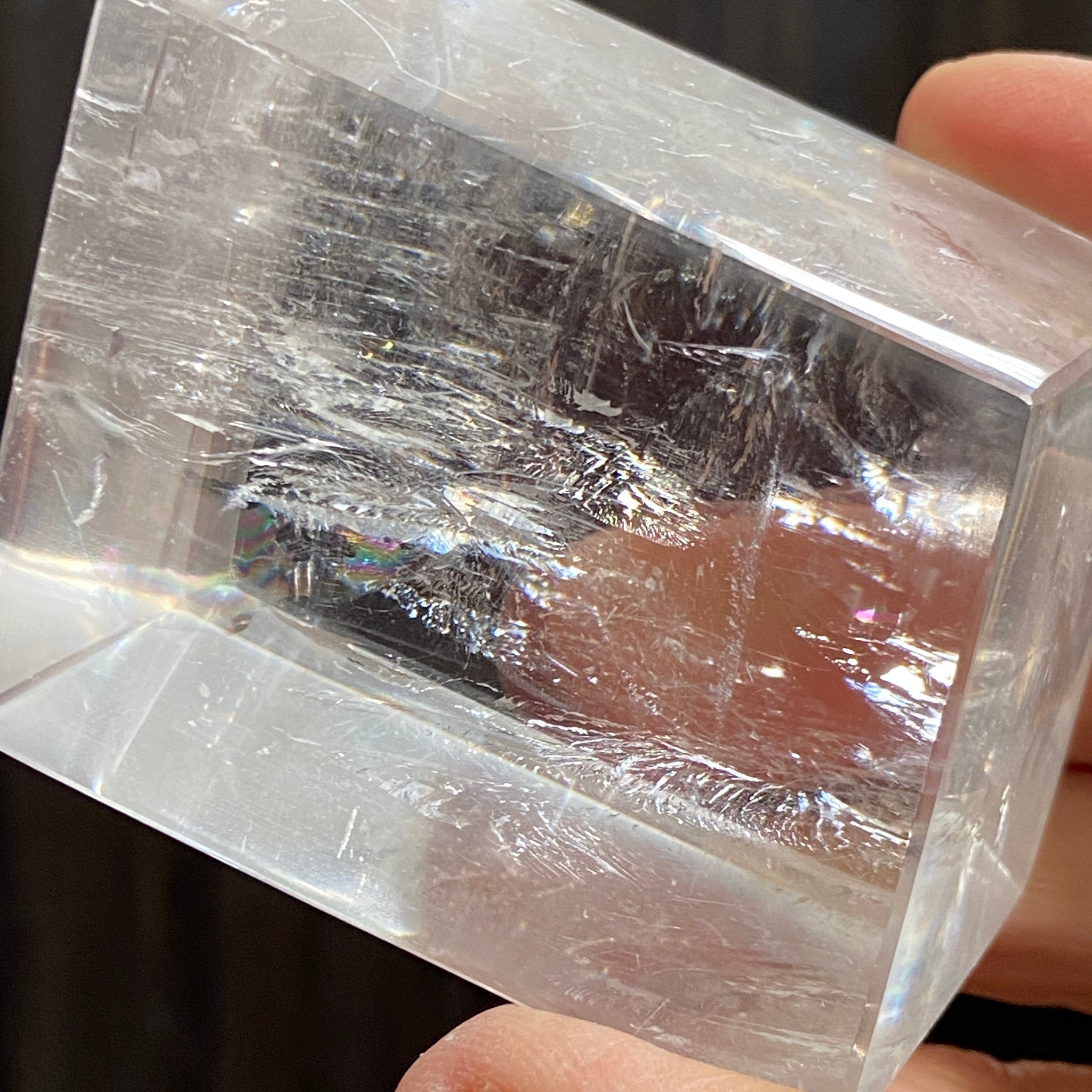 The Viking Stone - Clear Optical Calcite – Mexico