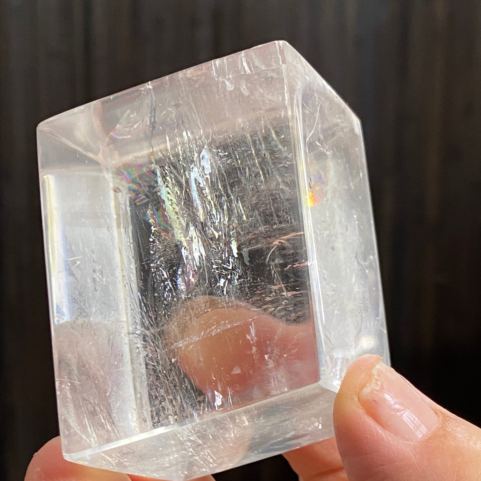 The Viking Stone - Clear Optical Calcite – Mexico